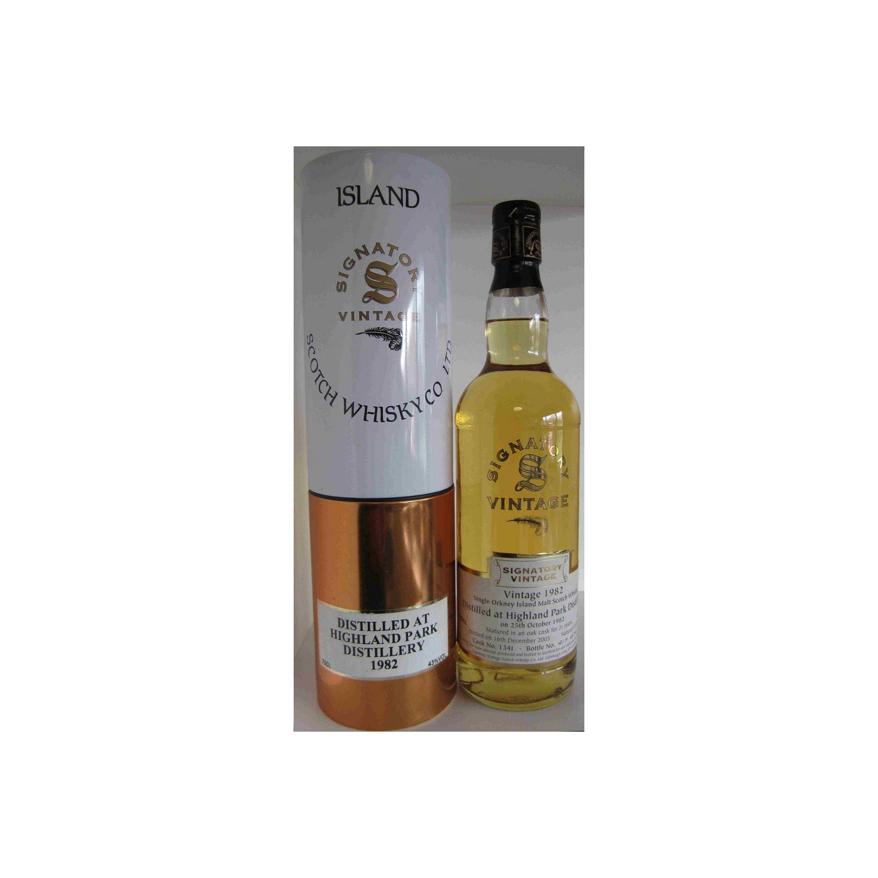 Highland Park Vintage Collection 1982 21 Years Single Malt Whisky 2