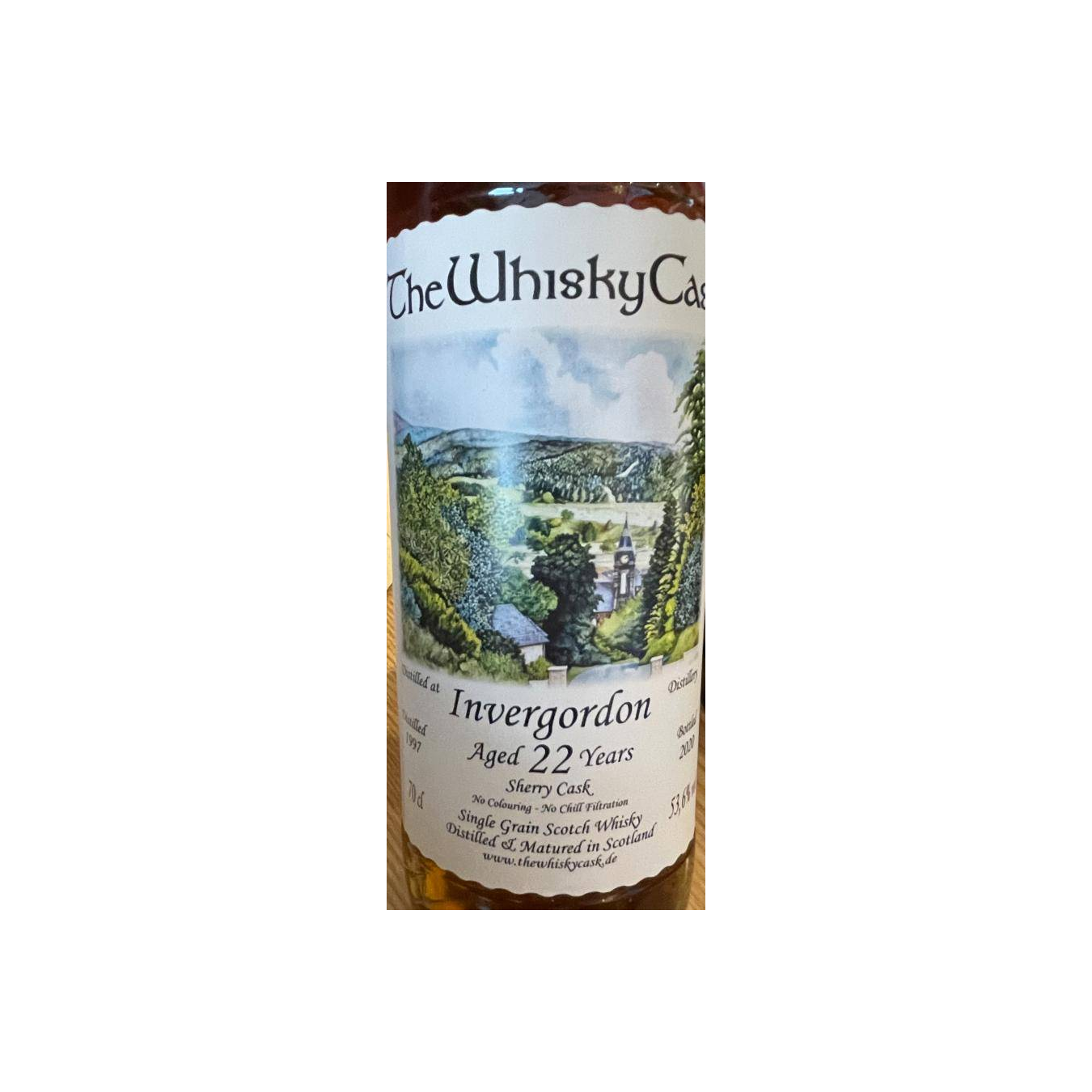 Invergordon 1997 22 Years Single Grain Whisky