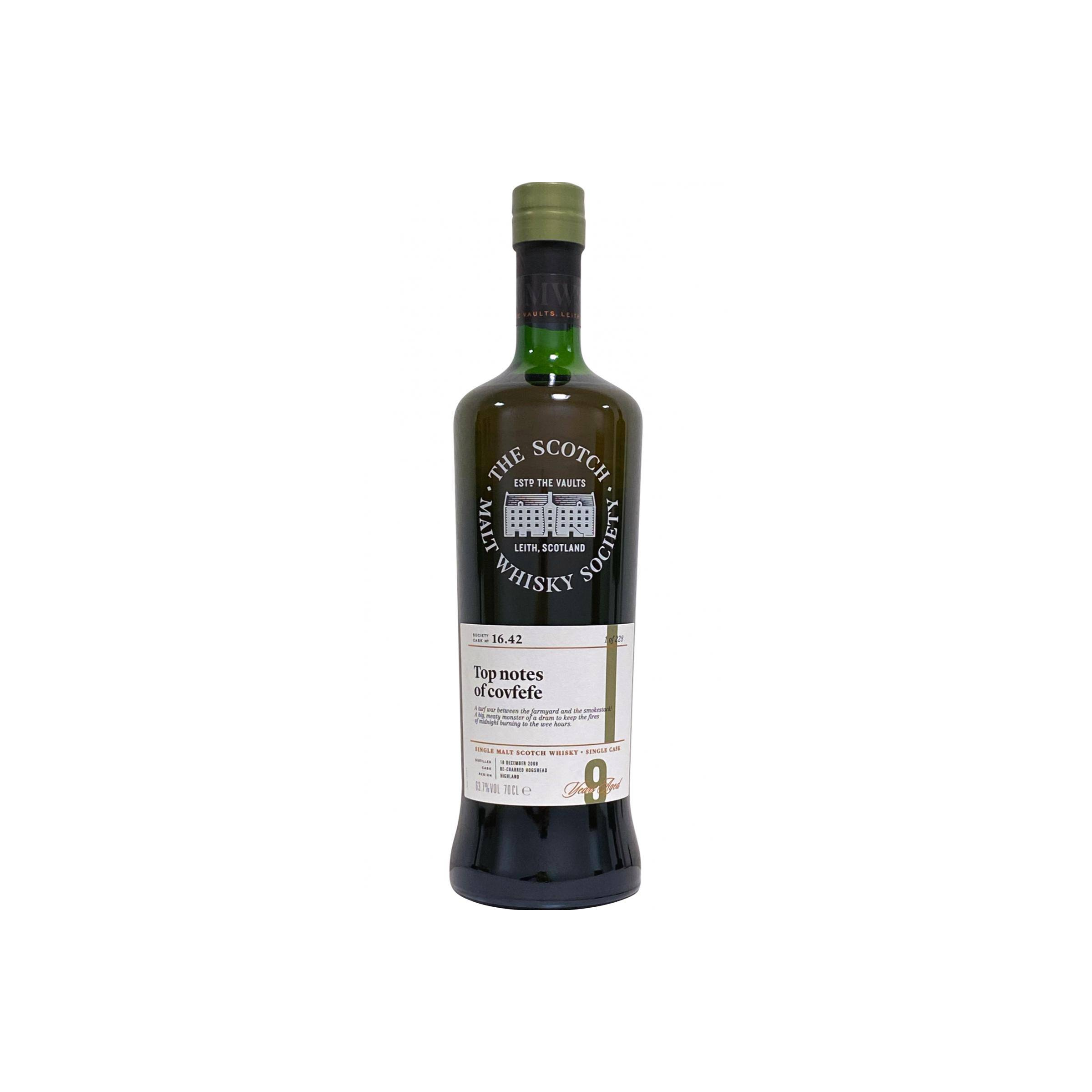The Scotch Malt Whisky Society 2009 9 Years Single Malt Whisky