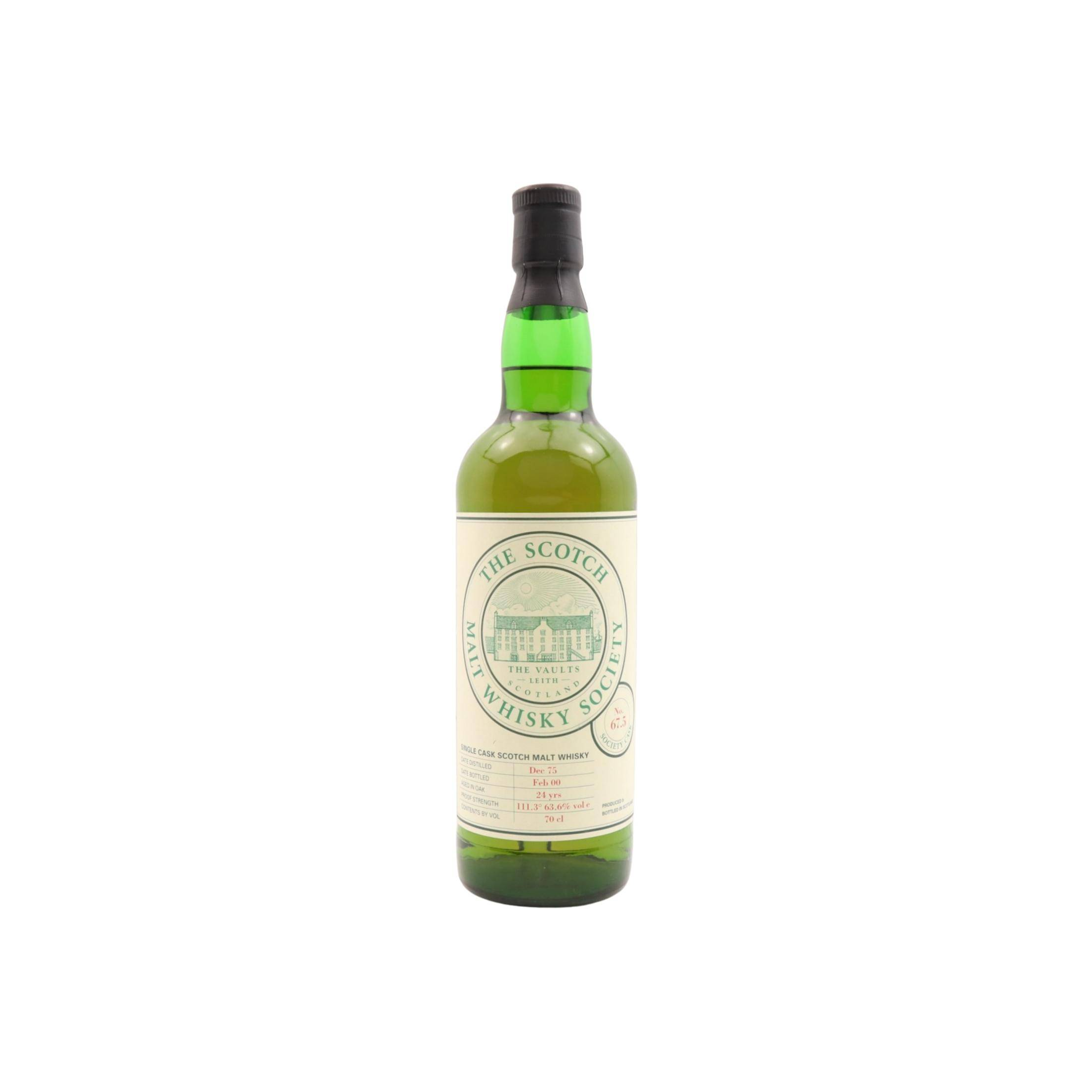 The Scotch Malt Whisky Society 1975 24 Years Single Malt Whisky