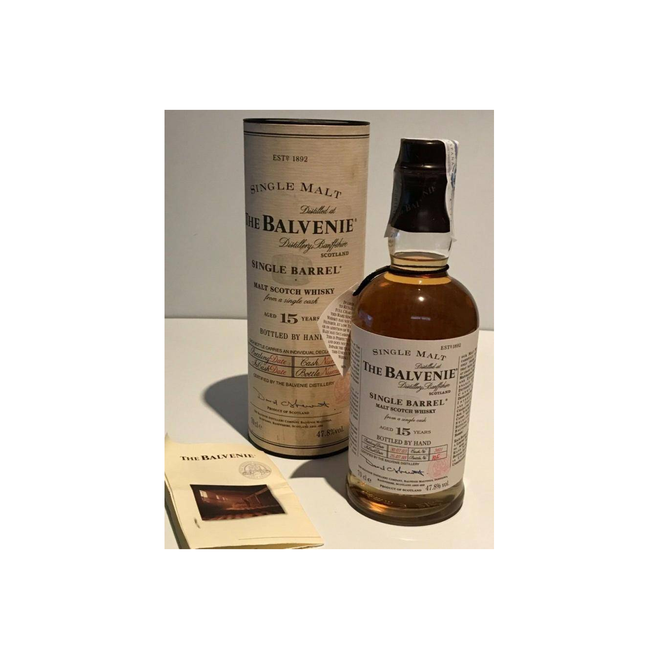 The Balvenie Single Cask 1988 15 Years Single Malt Whisky 3