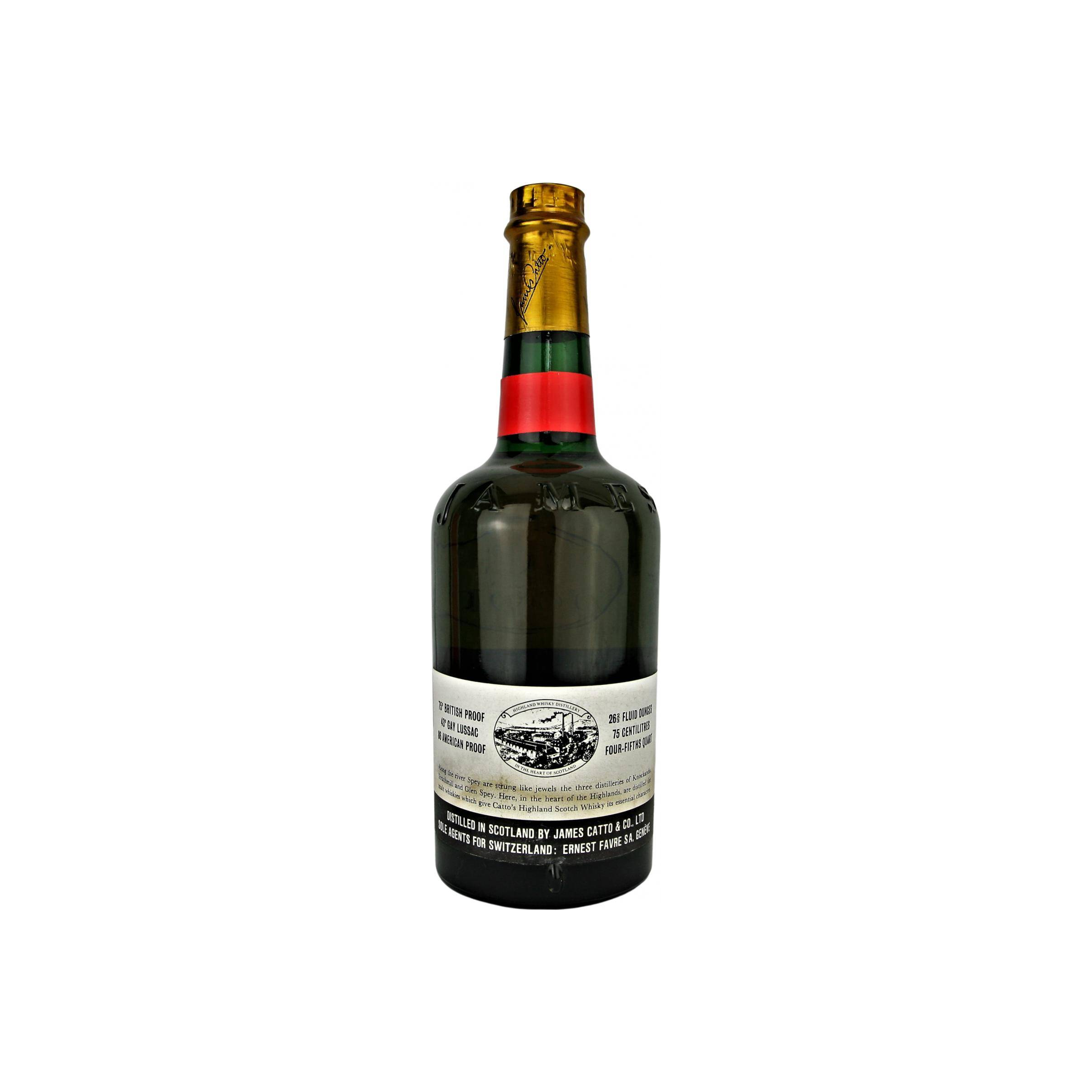 Catto Rare Old Scottish Highland Whisky 2