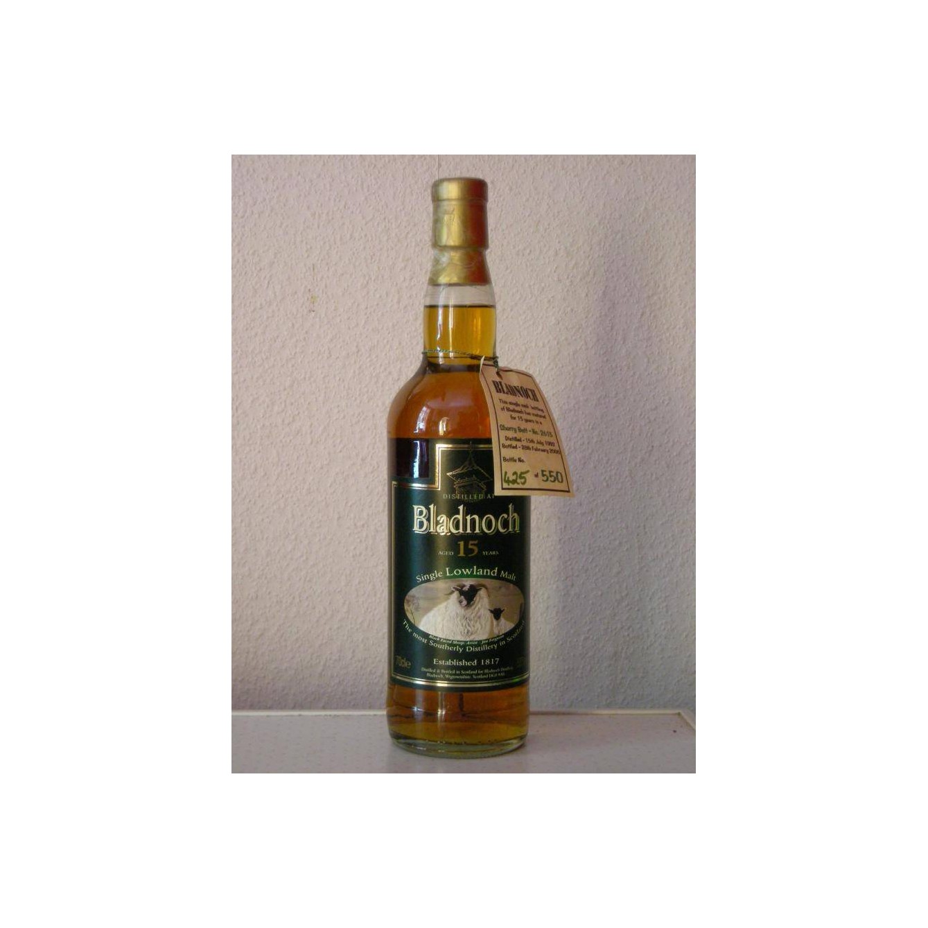 Bladnoch 1992 15 Years Single Malt Whisky 3