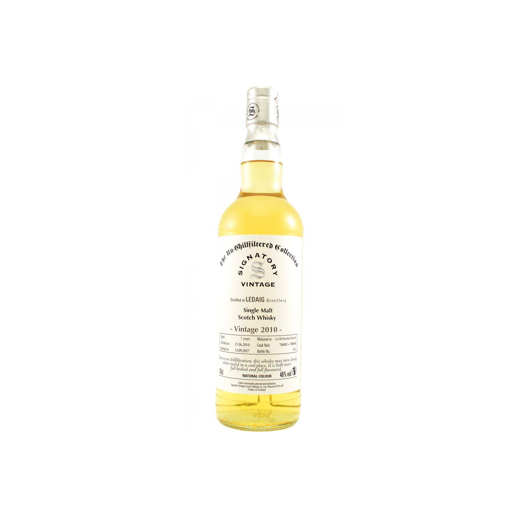 Tobermory The Un-Chillfiltered Collection 2010 7 Years Single Malt Whisky