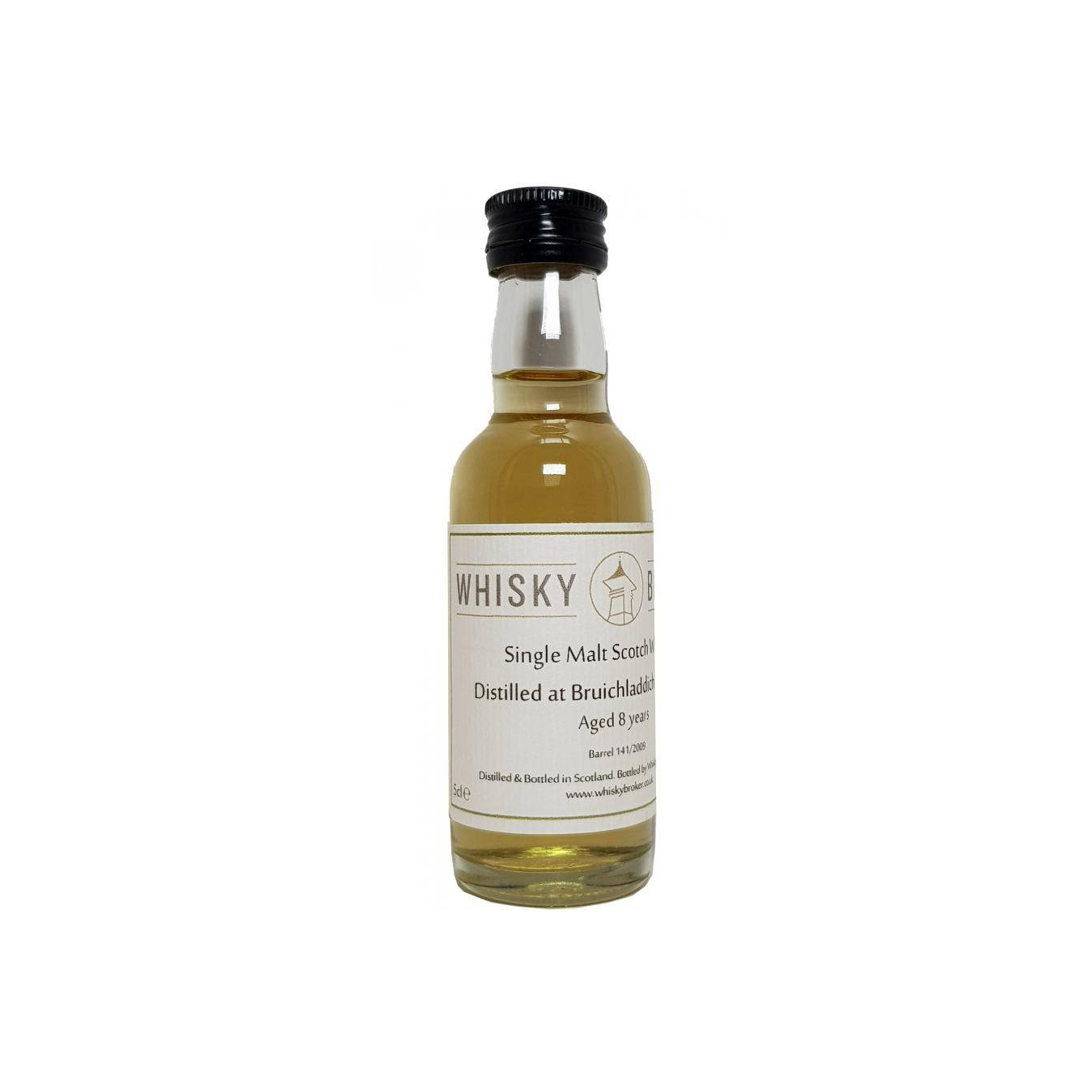 Bruichladdich Miniature 2009 8 Years Single Malt Whisky 3