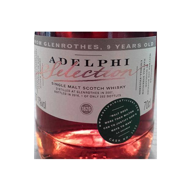 The Glenrothes Limited Edition 2007 9 Years Single Malt Whisky 2