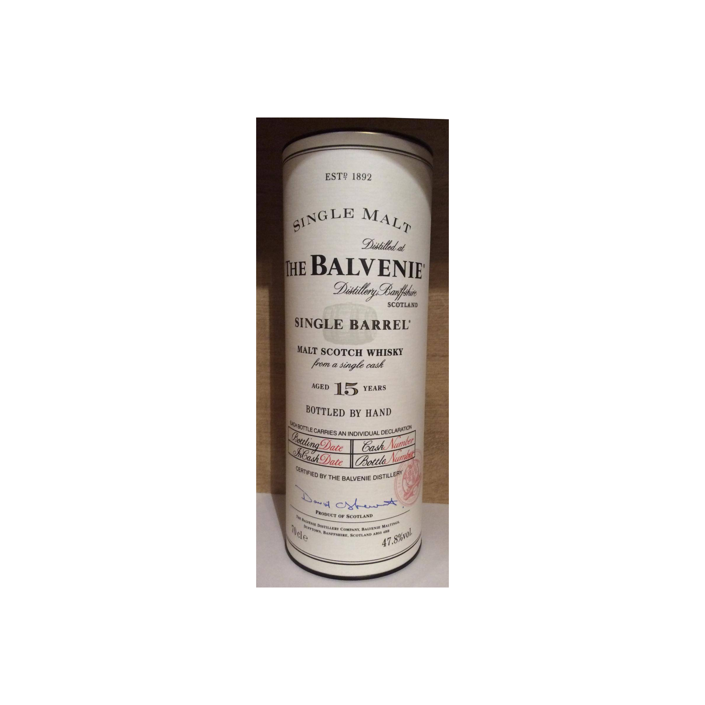 The Balvenie Single Cask 1990 15 Years Single Malt Whisky 3