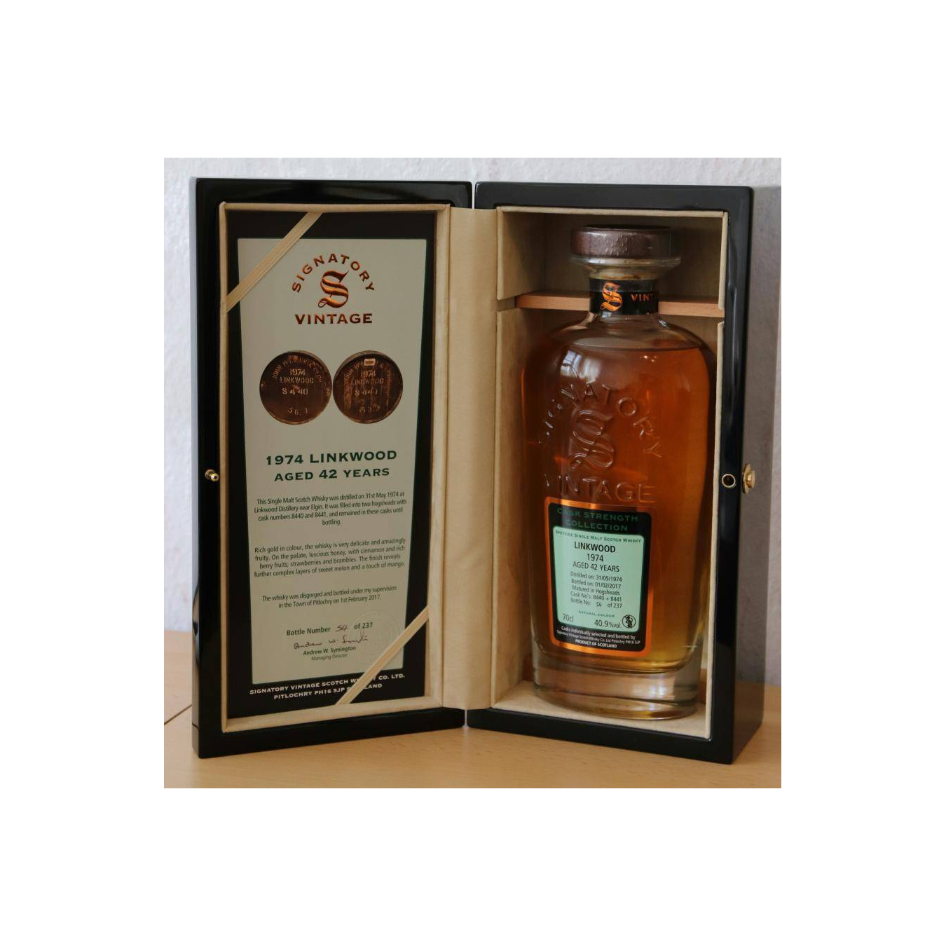 Linkwood 1974 42 Years Single Malt Whisky 3