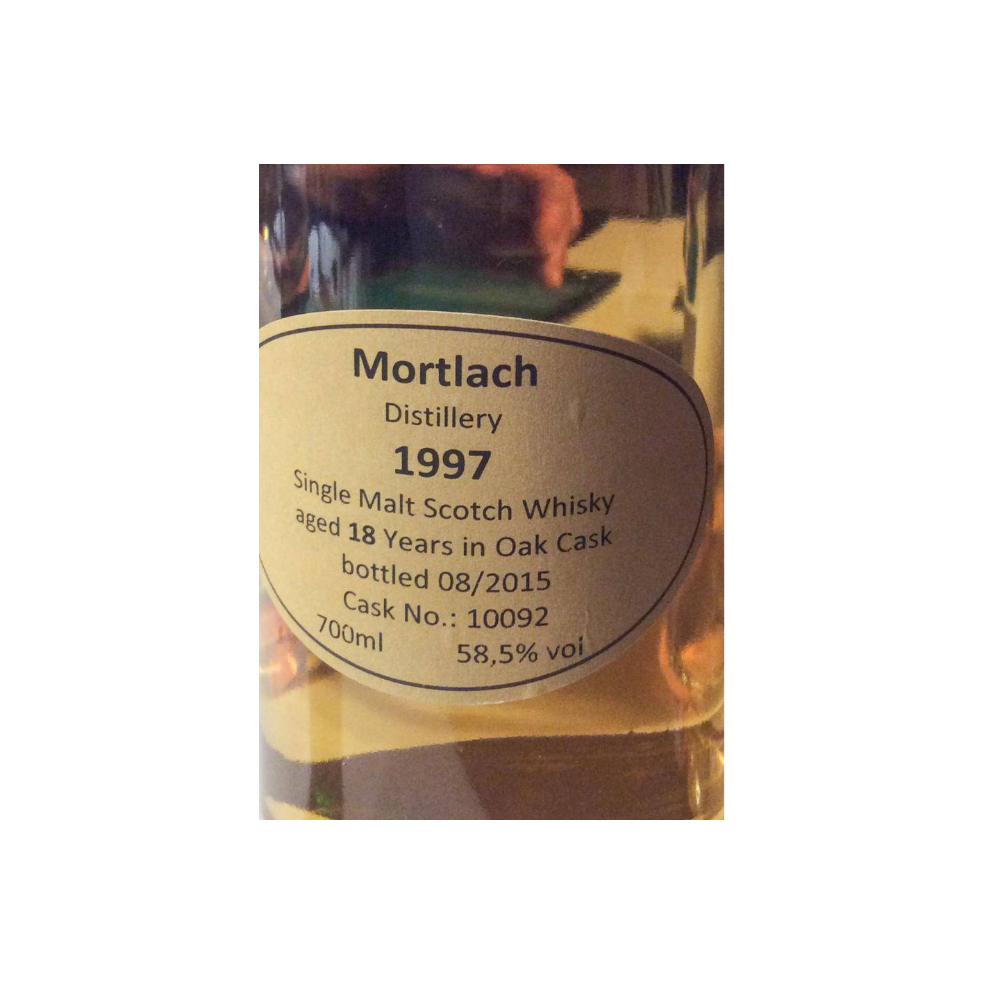Mortlach Private Cask 1997 18 Years Single Malt Whisky