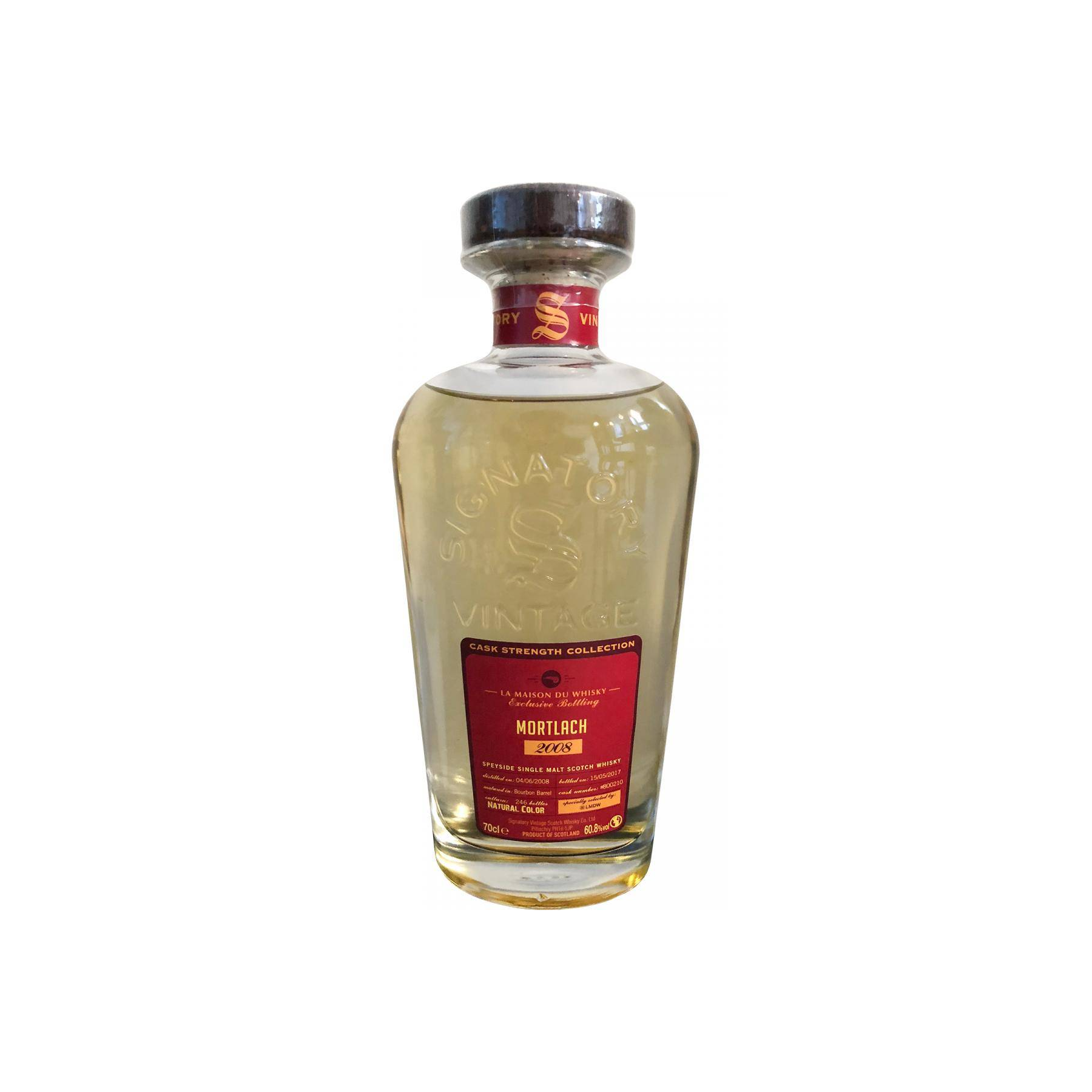 Mortlach Cask Strength Collection 2008 8 Years Single Malt Whisky