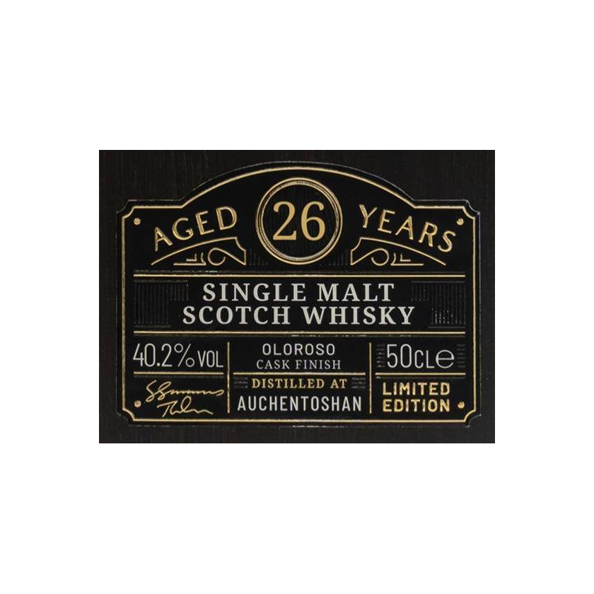 Auchentoshan 26 Years Single Malt Whisky 3