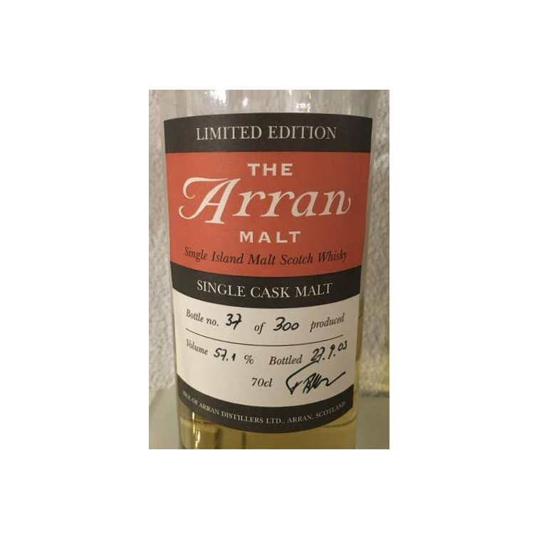 Arran Limited Edition 1996 7 Years Single Malt Whisky
