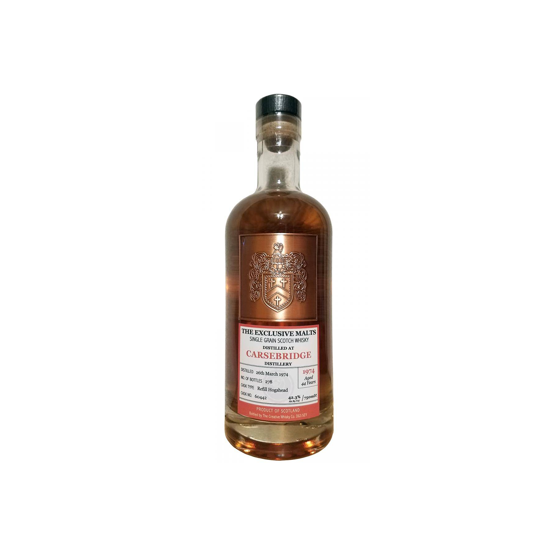 Carsebridge 1974 44 Years Single Grain Whisky