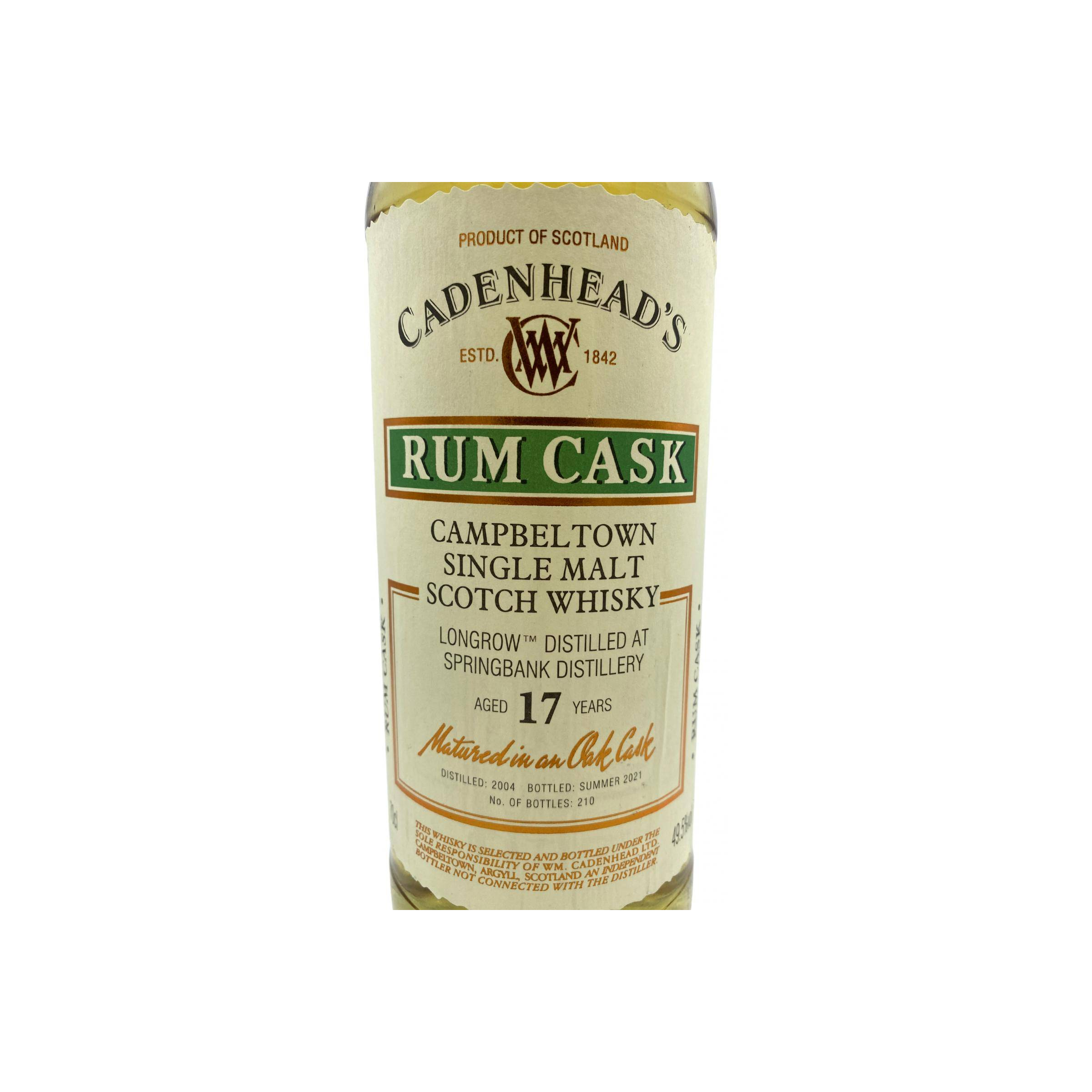 Springbank 2004 17 Years Single Malt Whisky 2