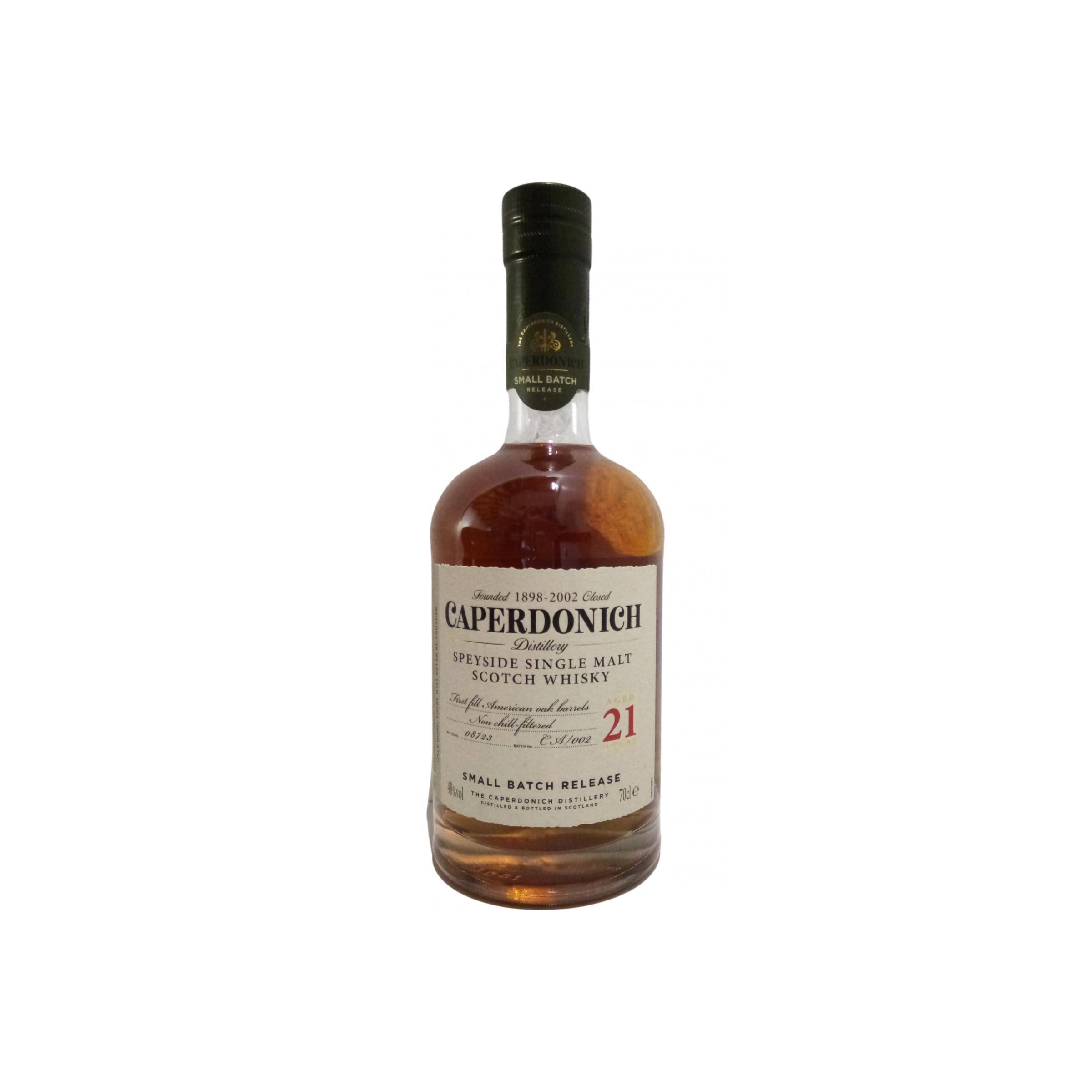 Caperdonich 21 Years Single Malt Whisky