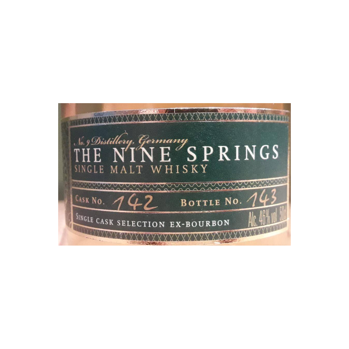 The Nine Springs Single Cask Selection Ex-Bourbon