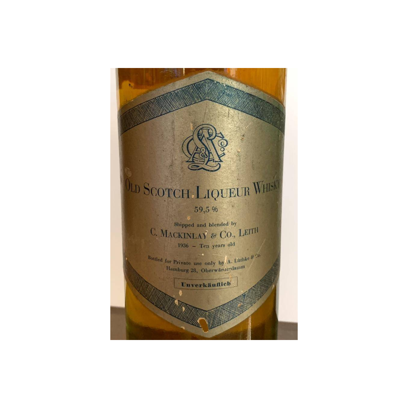Old Scotch Liqueur Whisky 1936 2