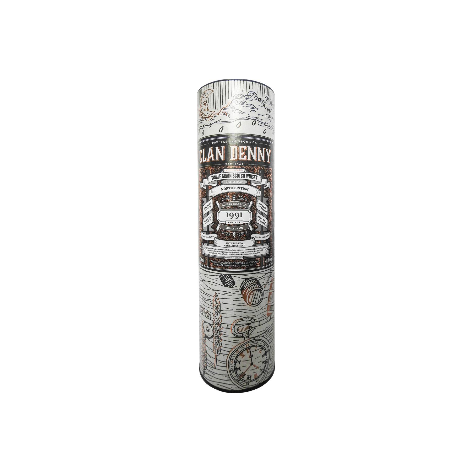 North British 1991 25 Years Single Grain Whisky 3