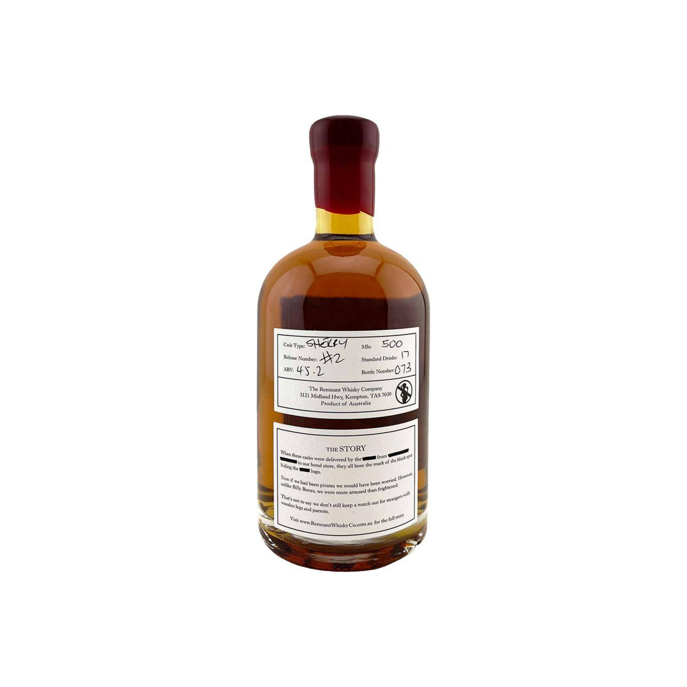 Tasmanian Single Malt The Black Spot #2 TRWC 2