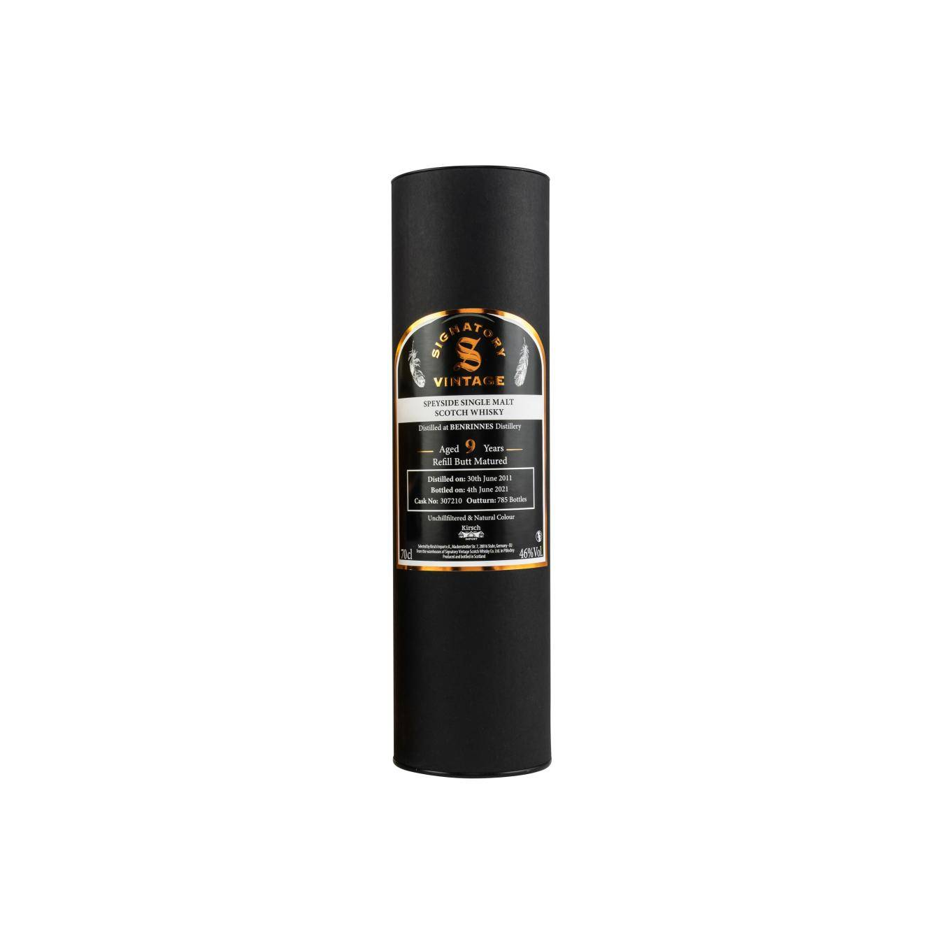 Benrinnes 2011 9 Years Single Malt Whisky 3