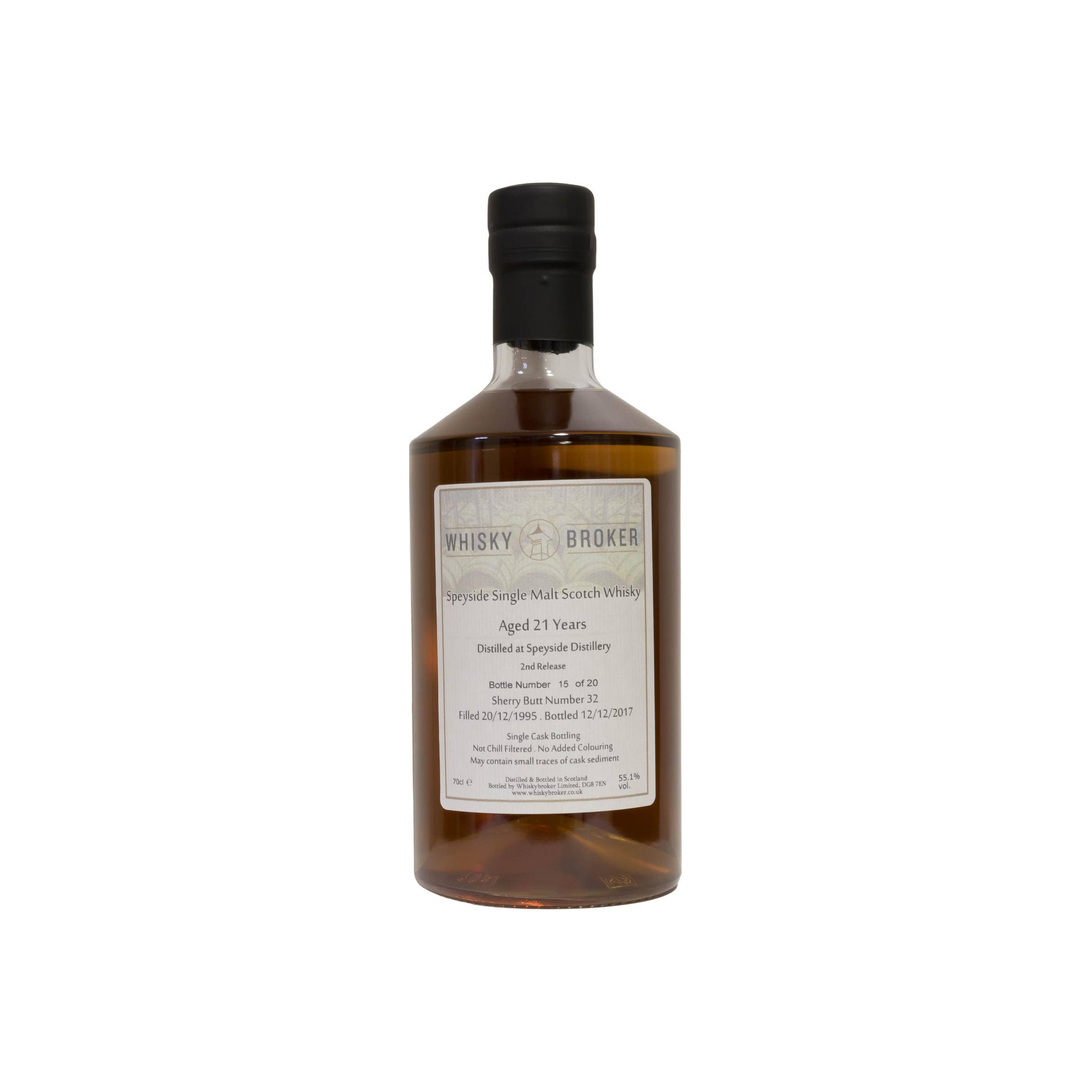 Spey 1995 21 Years Single Malt Whisky