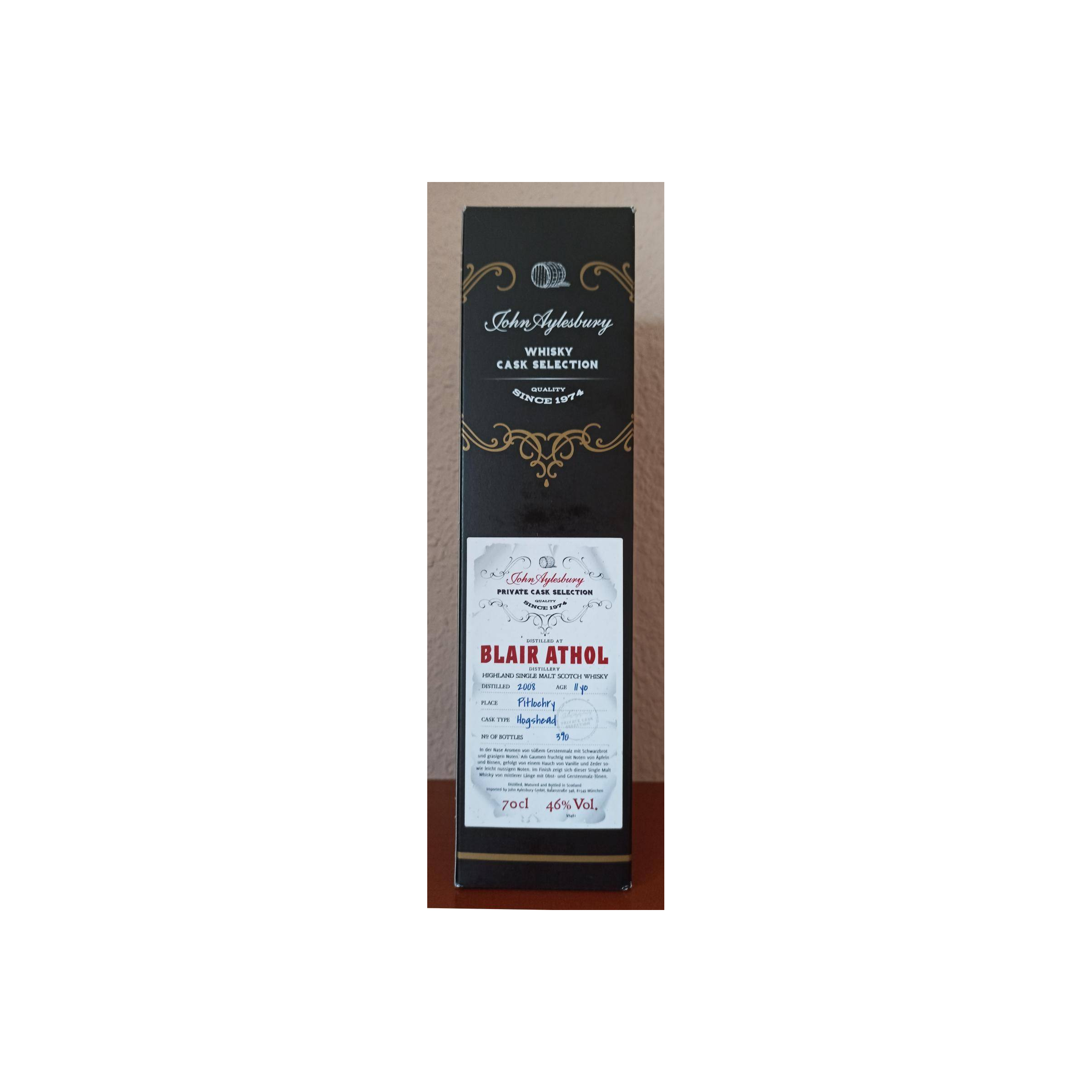 Blair Athol 2008 11 Years Single Malt Whisky 2