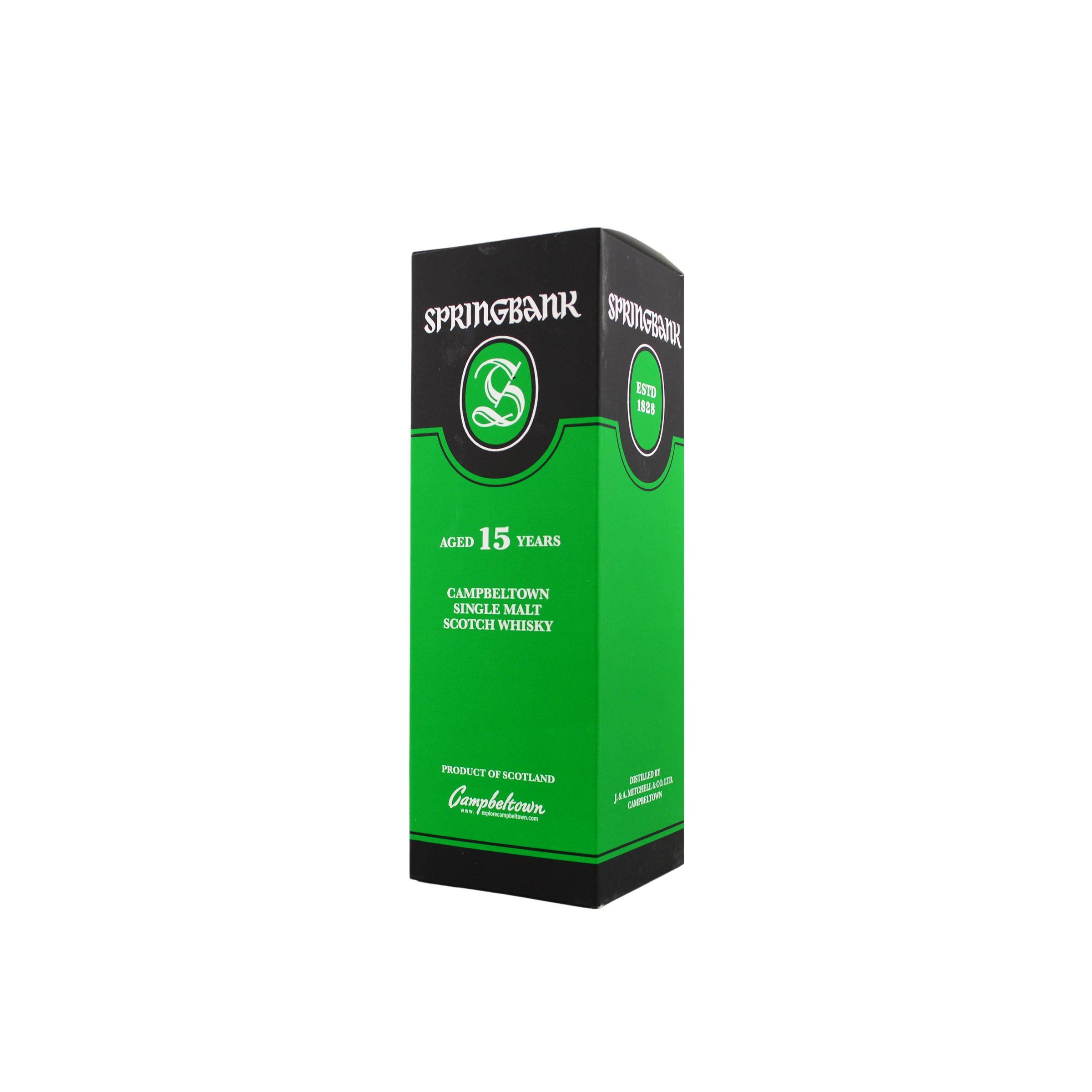 Springbank 15 Years Single Malt Whisky 3