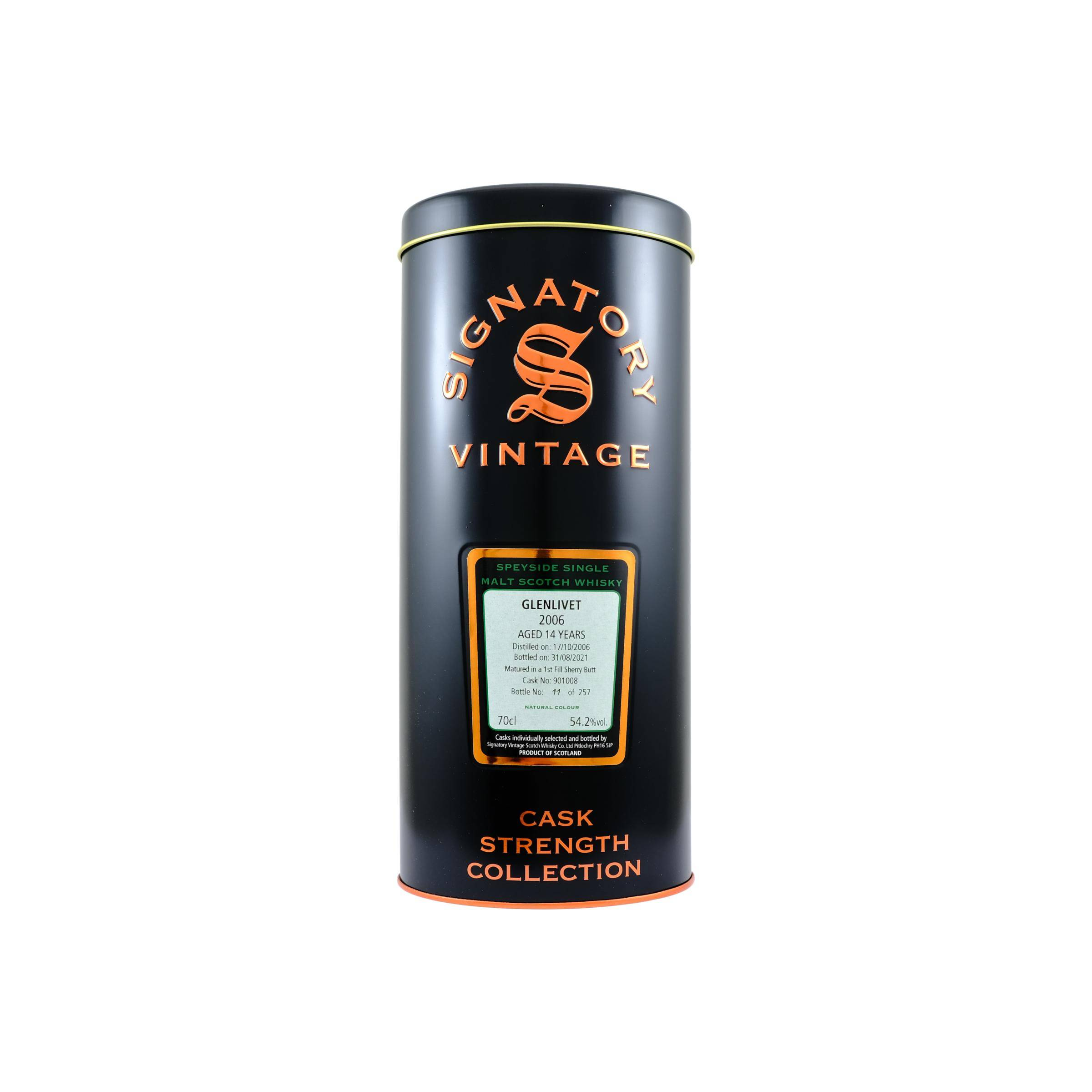 The Glenlivet Cask Strength Collection 2006 14 Years Single Malt Whisky 2