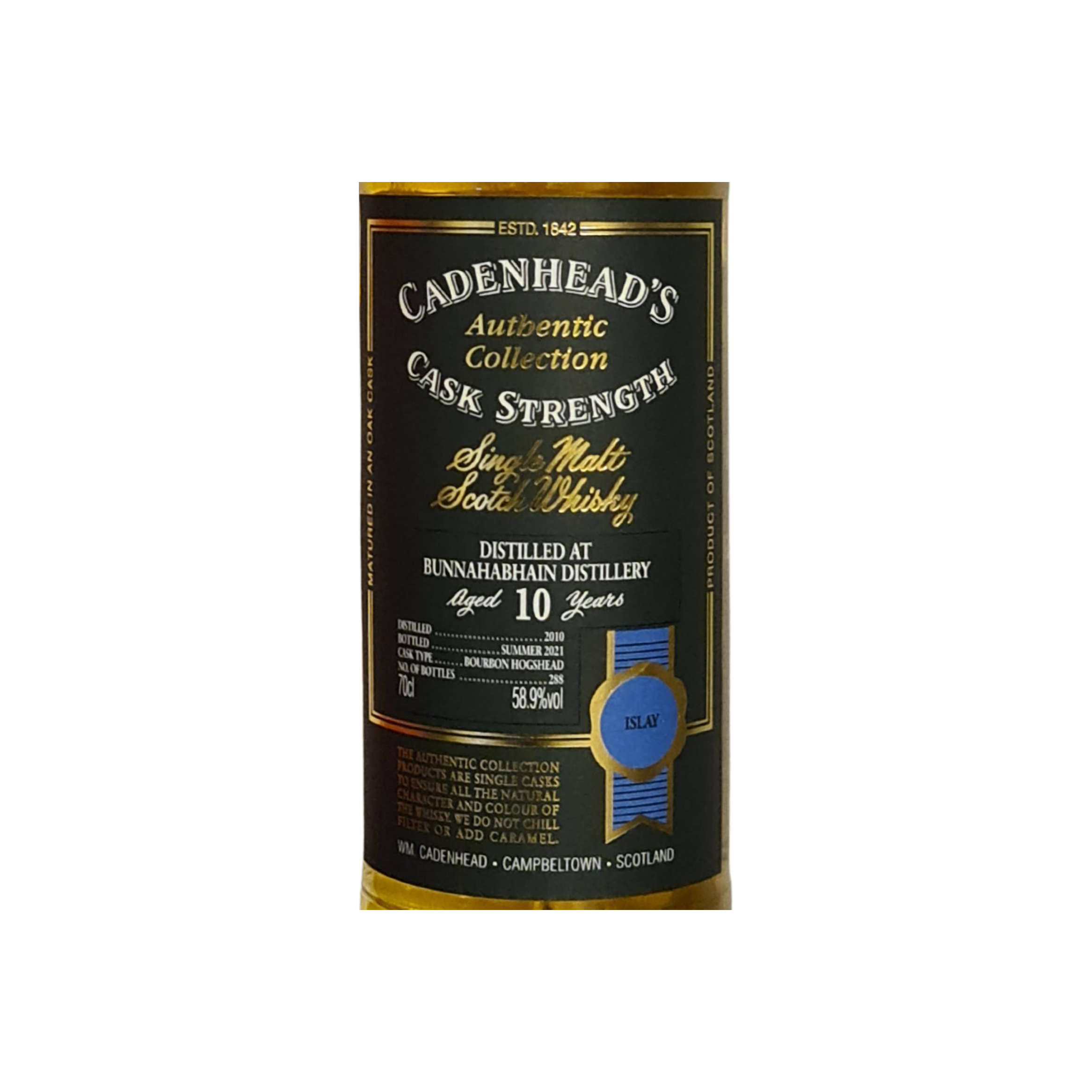 Bunnahabhain Authentic Collection 2010 10 Years Single Malt Whisky 2