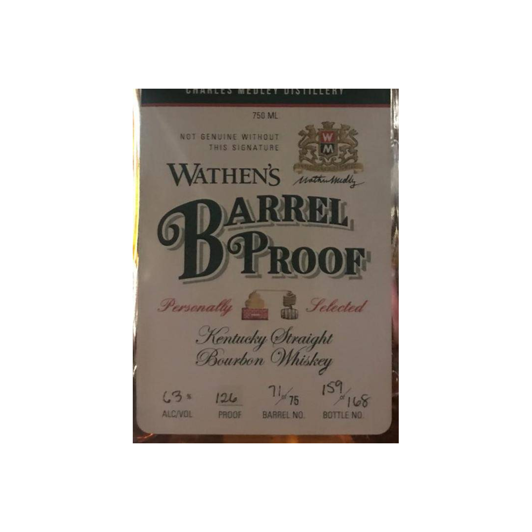 Wathen's Barrel Proof