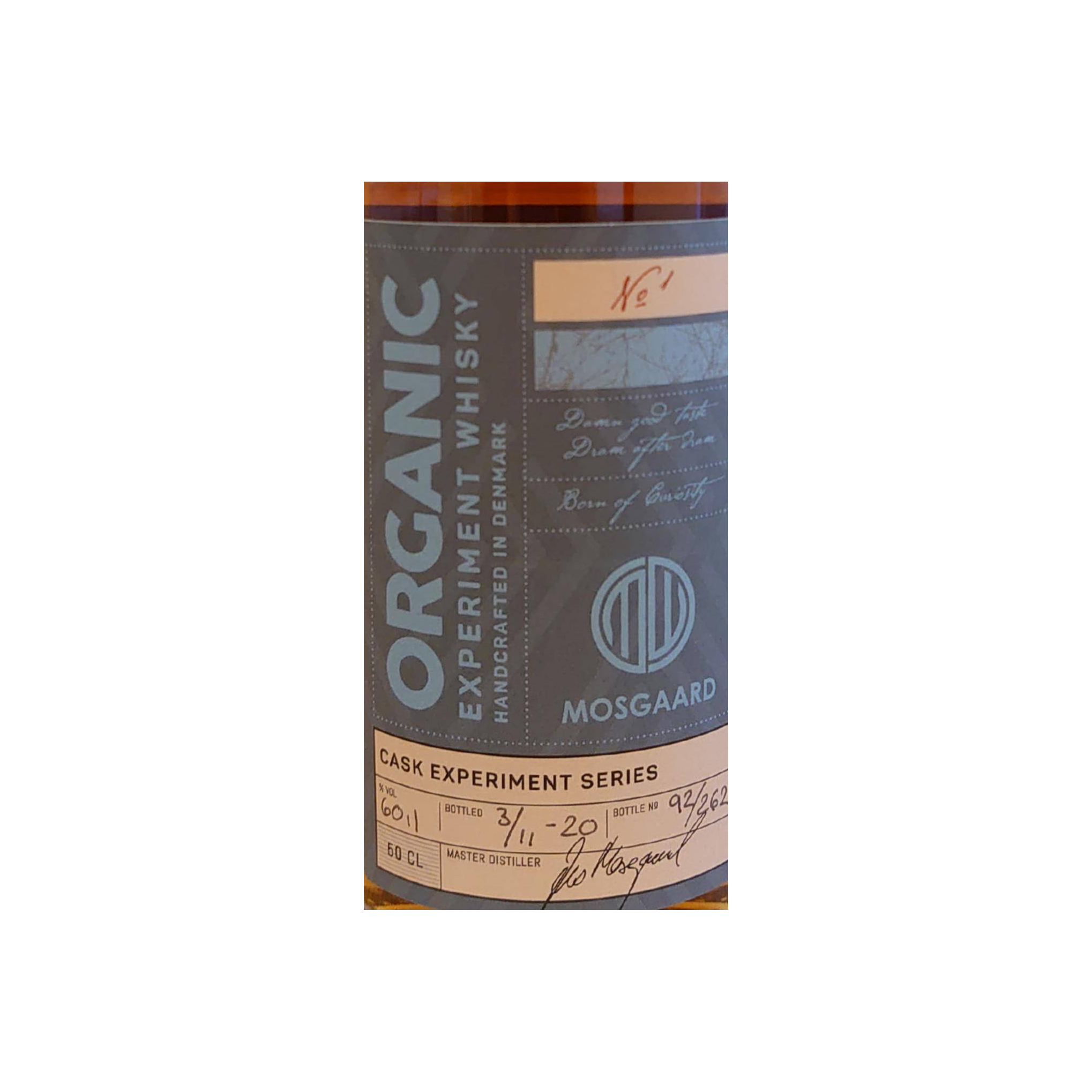 Mosgaard Organic - Cask Experiment Series 2