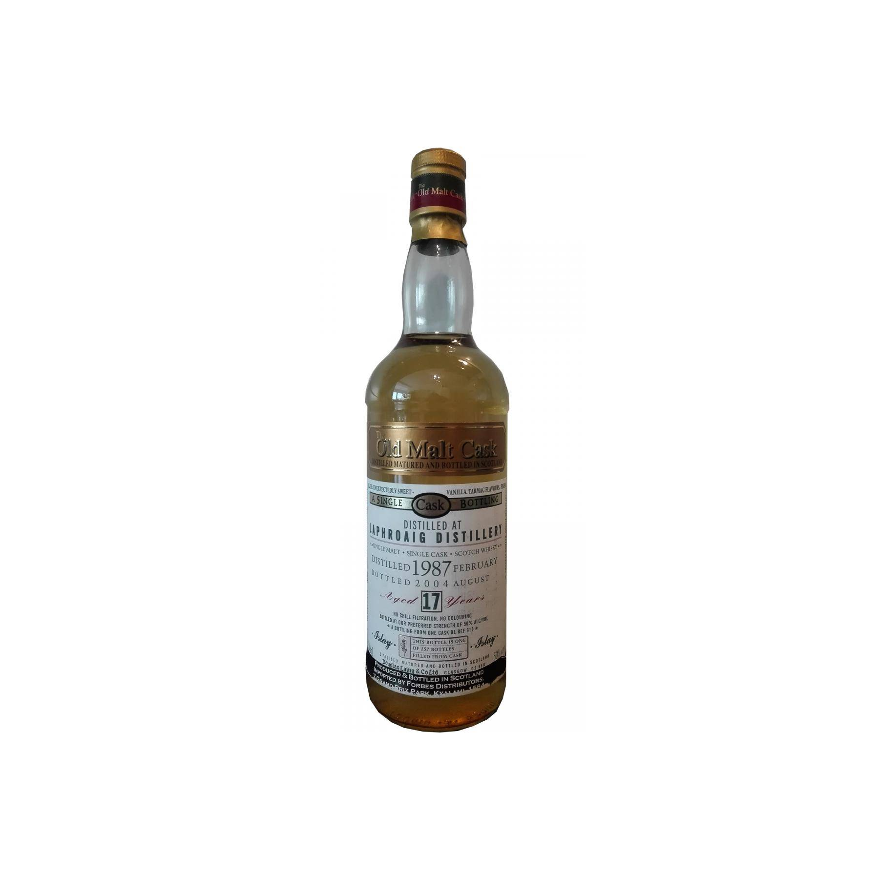 Laphroaig Old Malt Cask 1987 17 Years Single Malt Whisky