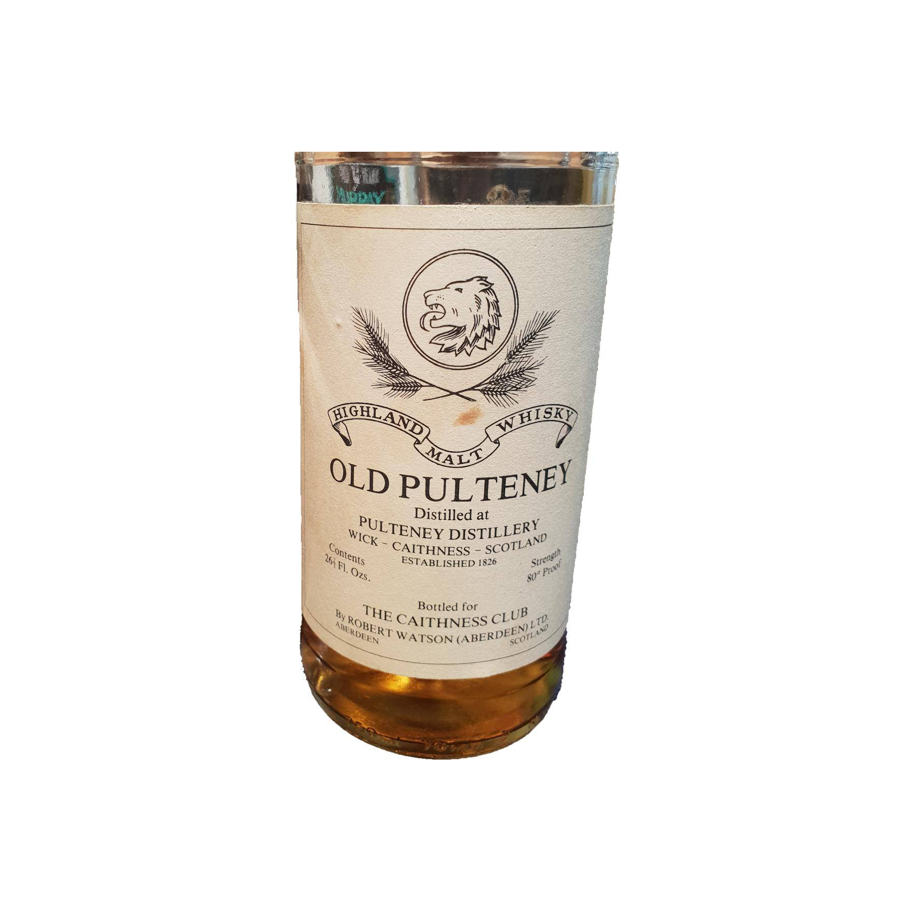 Old Pulteney Single Malt Whisky