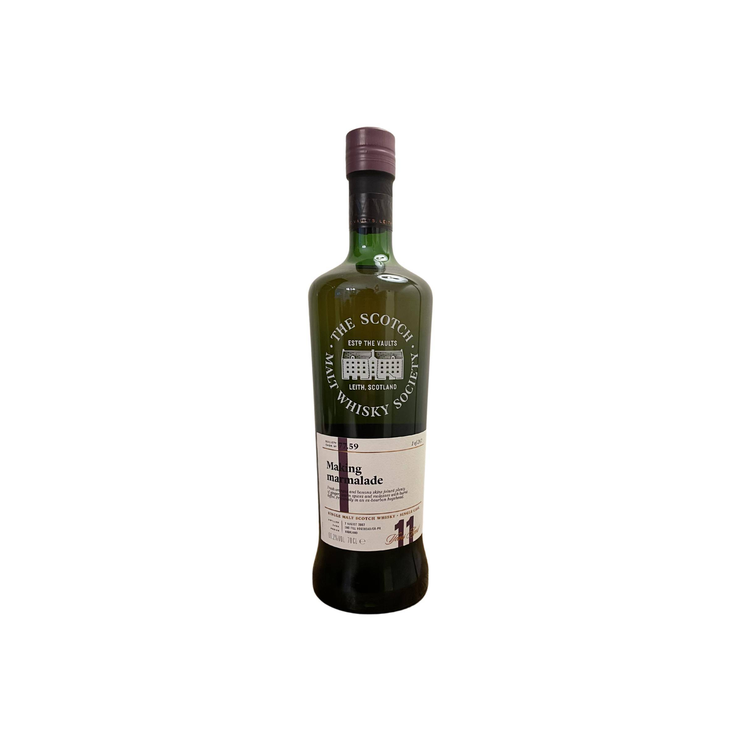 The Scotch Malt Whisky Society 2007 11 Years Single Malt Whisky