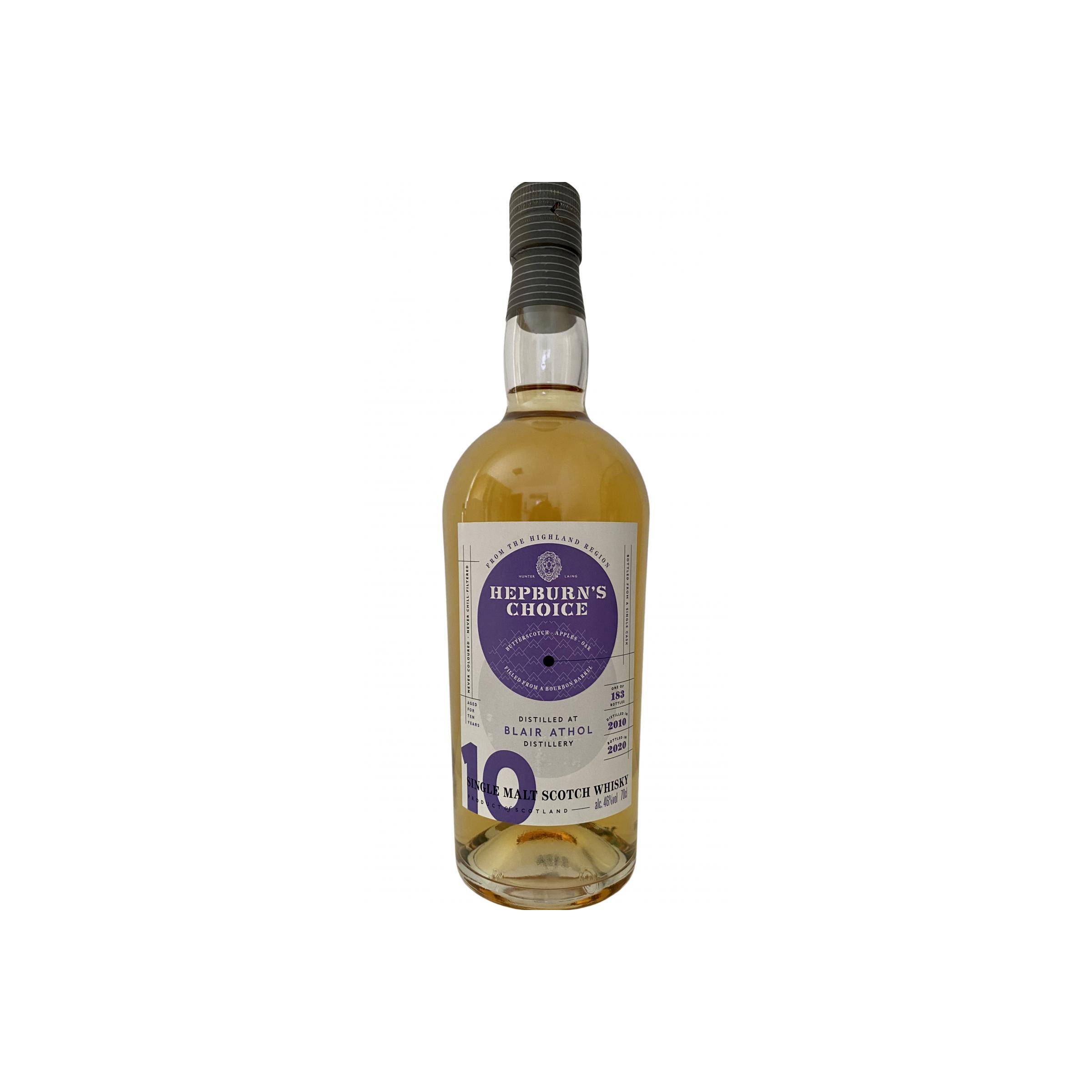 Blair Athol 2010 10 Years Single Malt Whisky