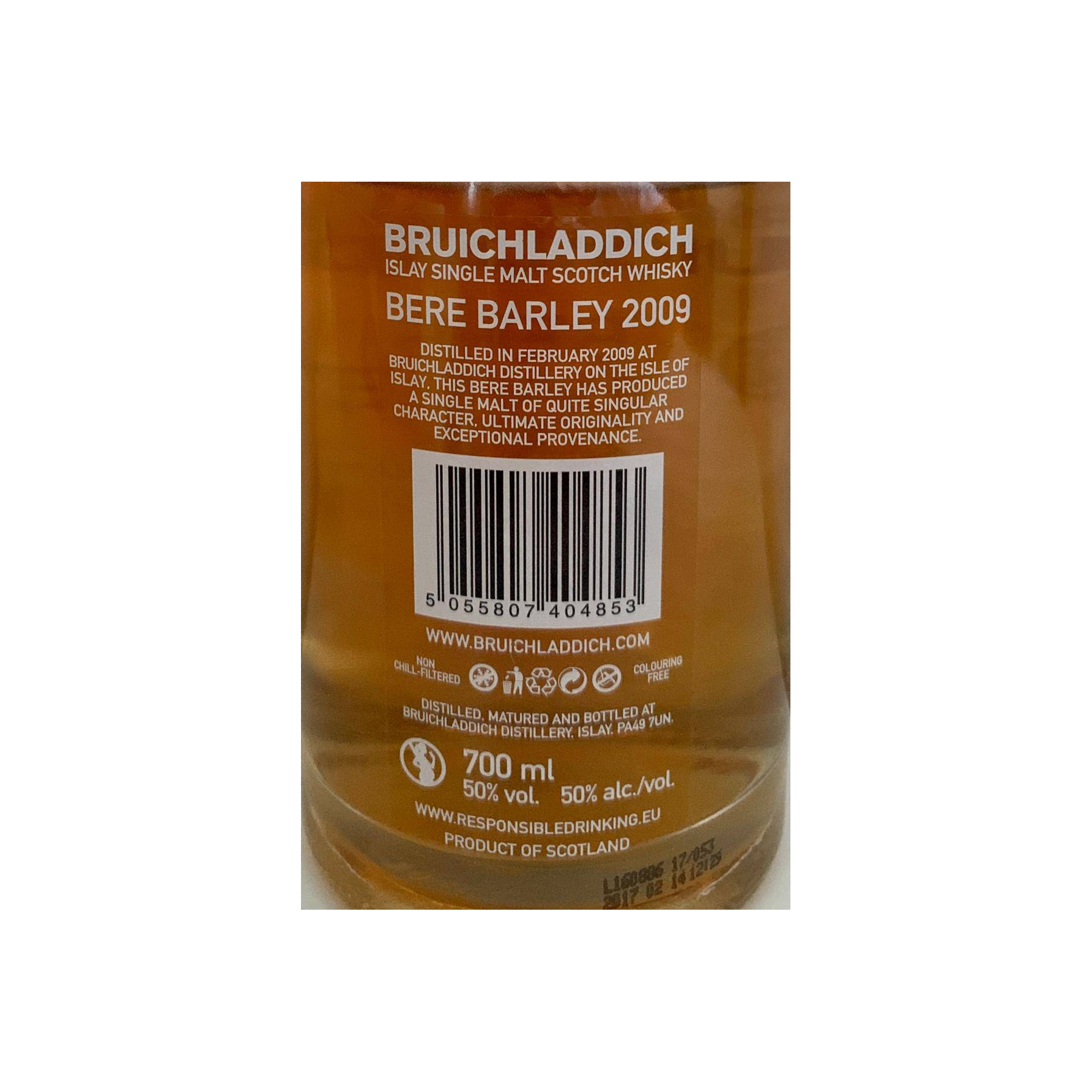 Bruichladdich 2009 7 Years Single Malt Whisky 2