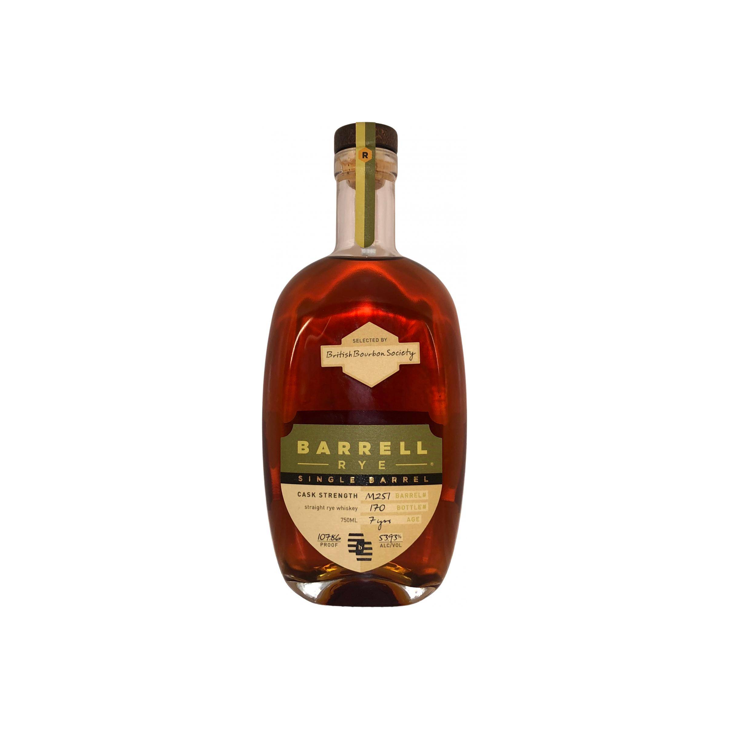 Barrell Single Cask 7 Years Rye Whisky