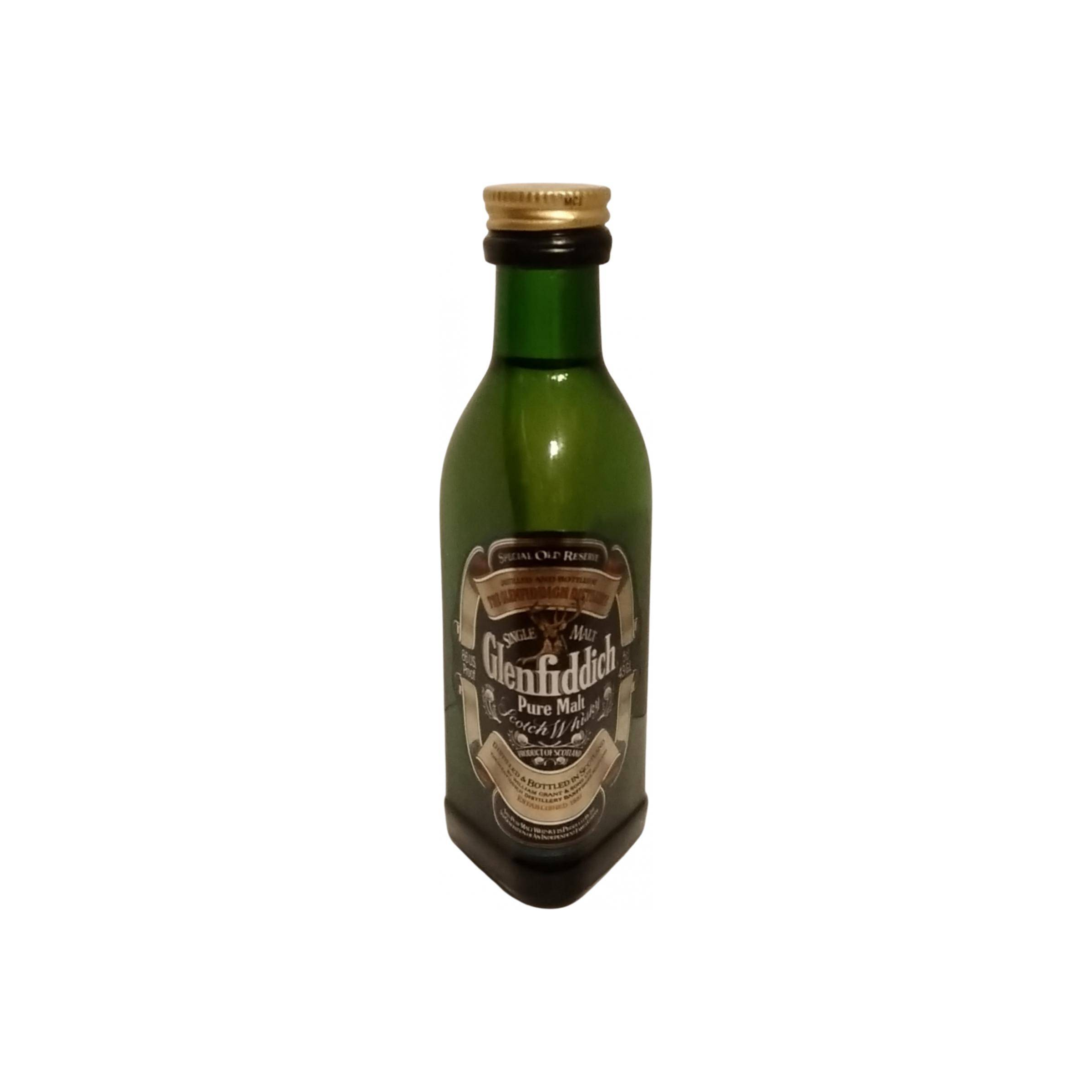 Glenfiddich Miniature Single Malt Whisky 3