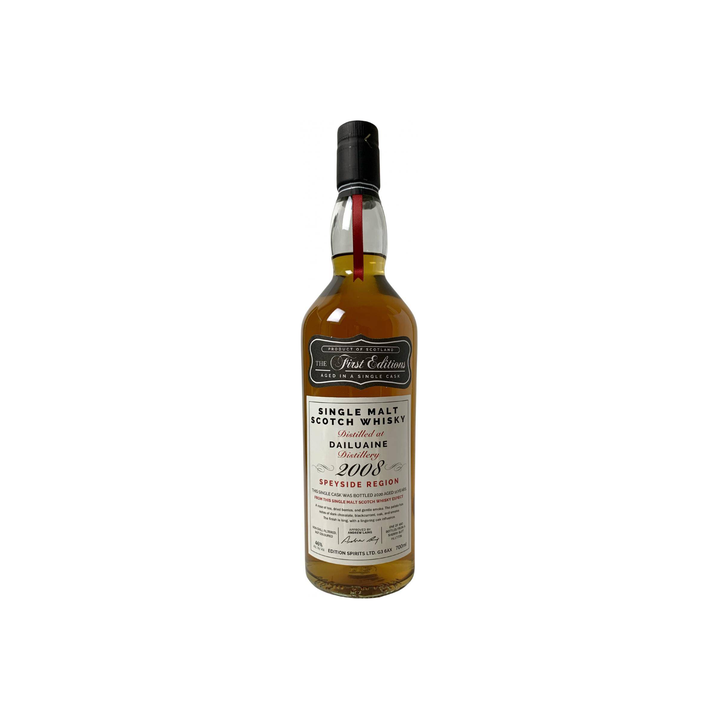 Dailuaine The First Editions 2008 11 Years Single Malt Whisky