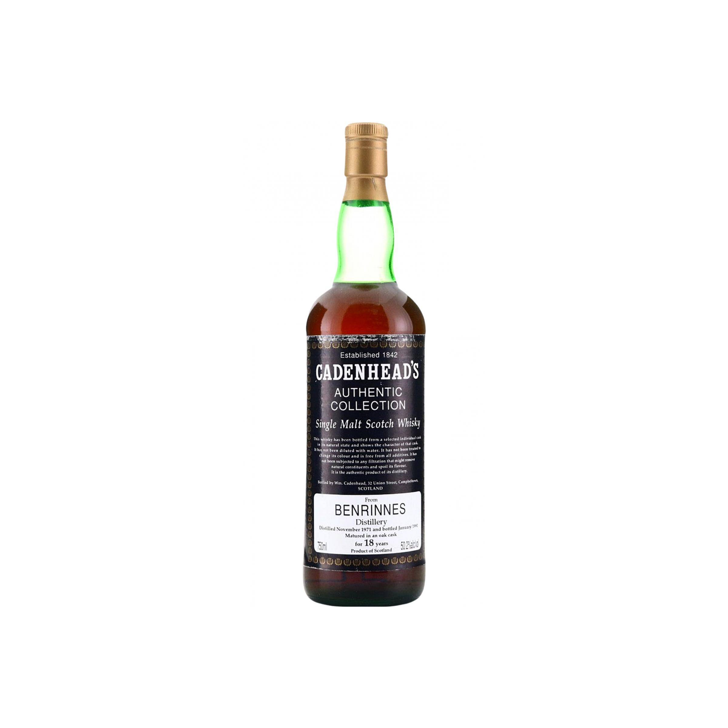 Benrinnes Authentic Collection 1971 18 Years Single Malt Whisky