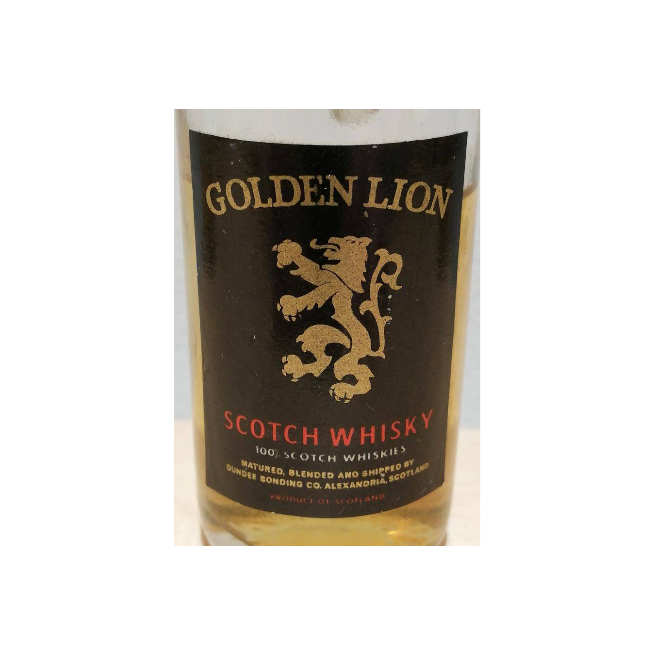 Golden Lion Scotch Whisky