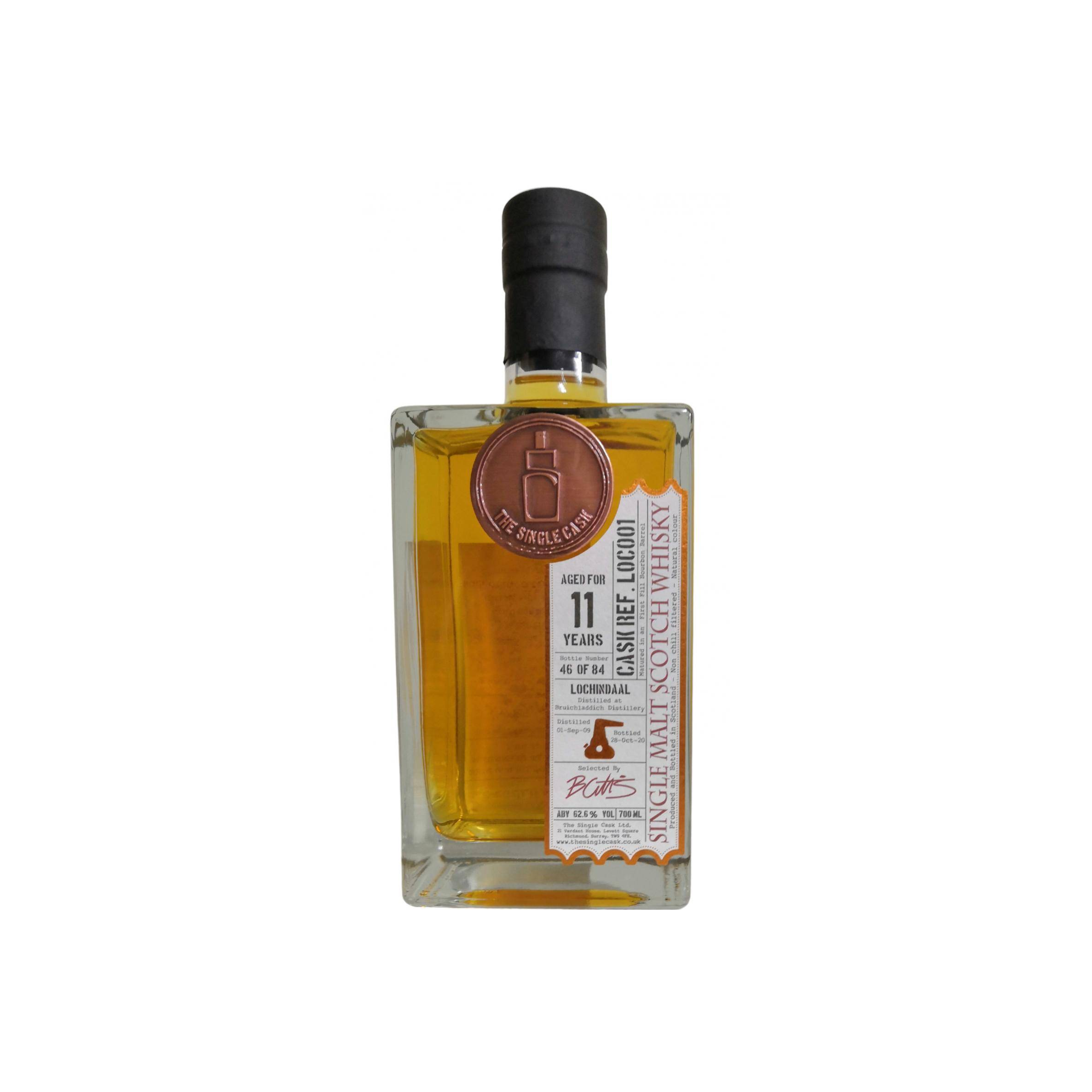 Bruichladdich 2009 11 Years Single Malt Whisky