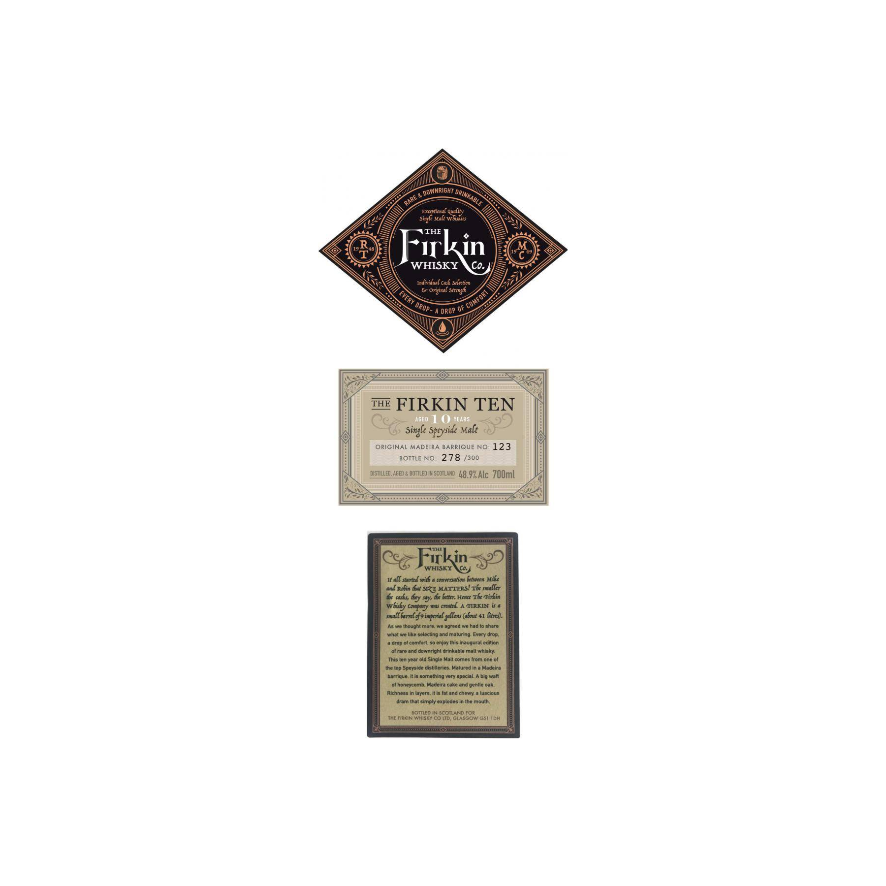 Single Speyside Malt 10-year-old TFWC