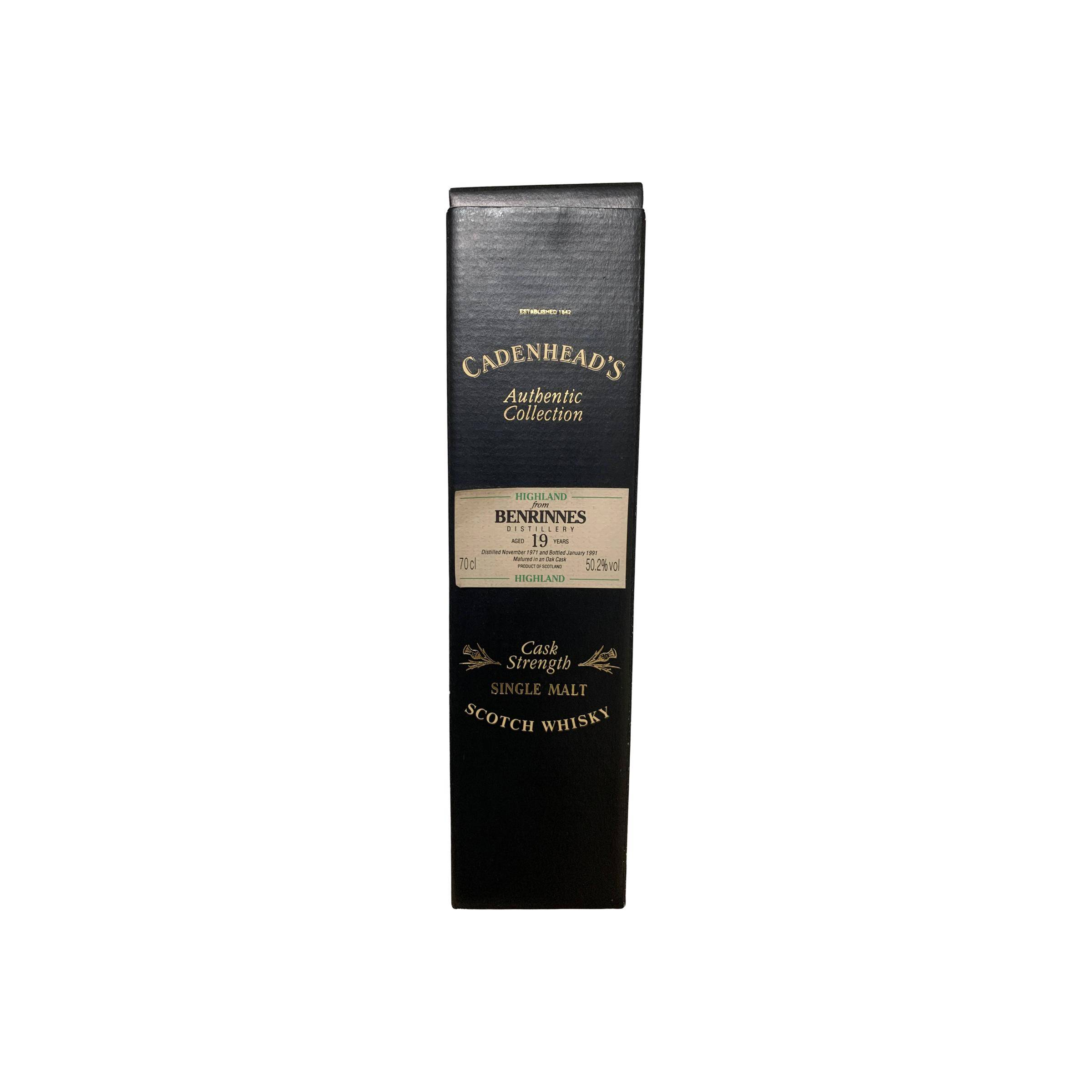 Benrinnes Authentic Collection 1971 19 Years Single Malt Whisky 2