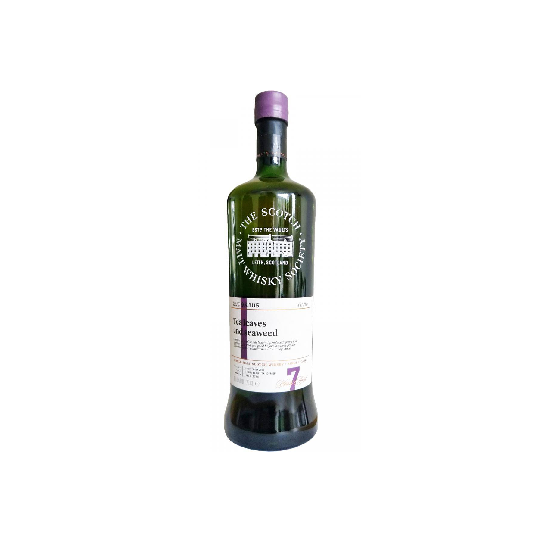 The Scotch Malt Whisky Society 2010 7 Years Single Malt Whisky