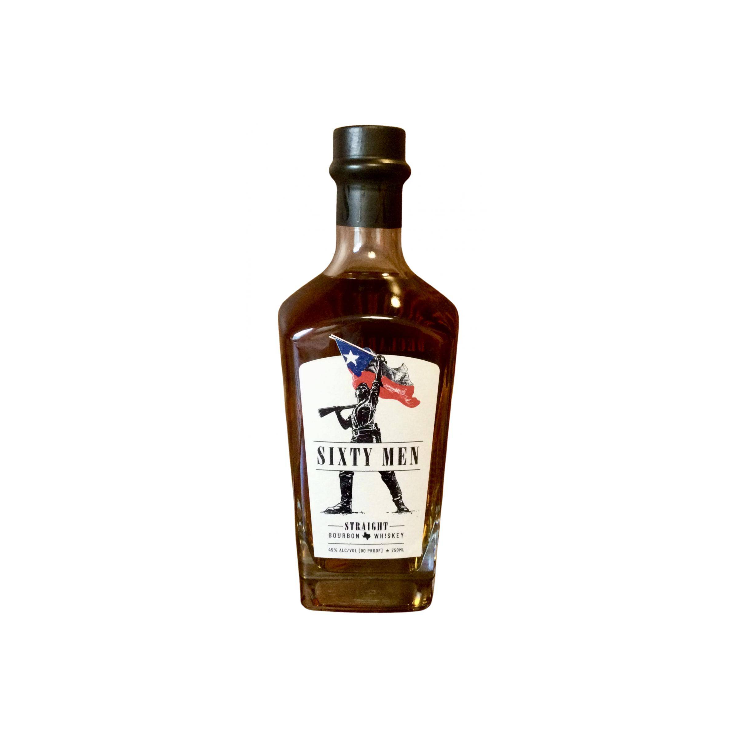 Sixty Men Straight Bourbon Whiskey