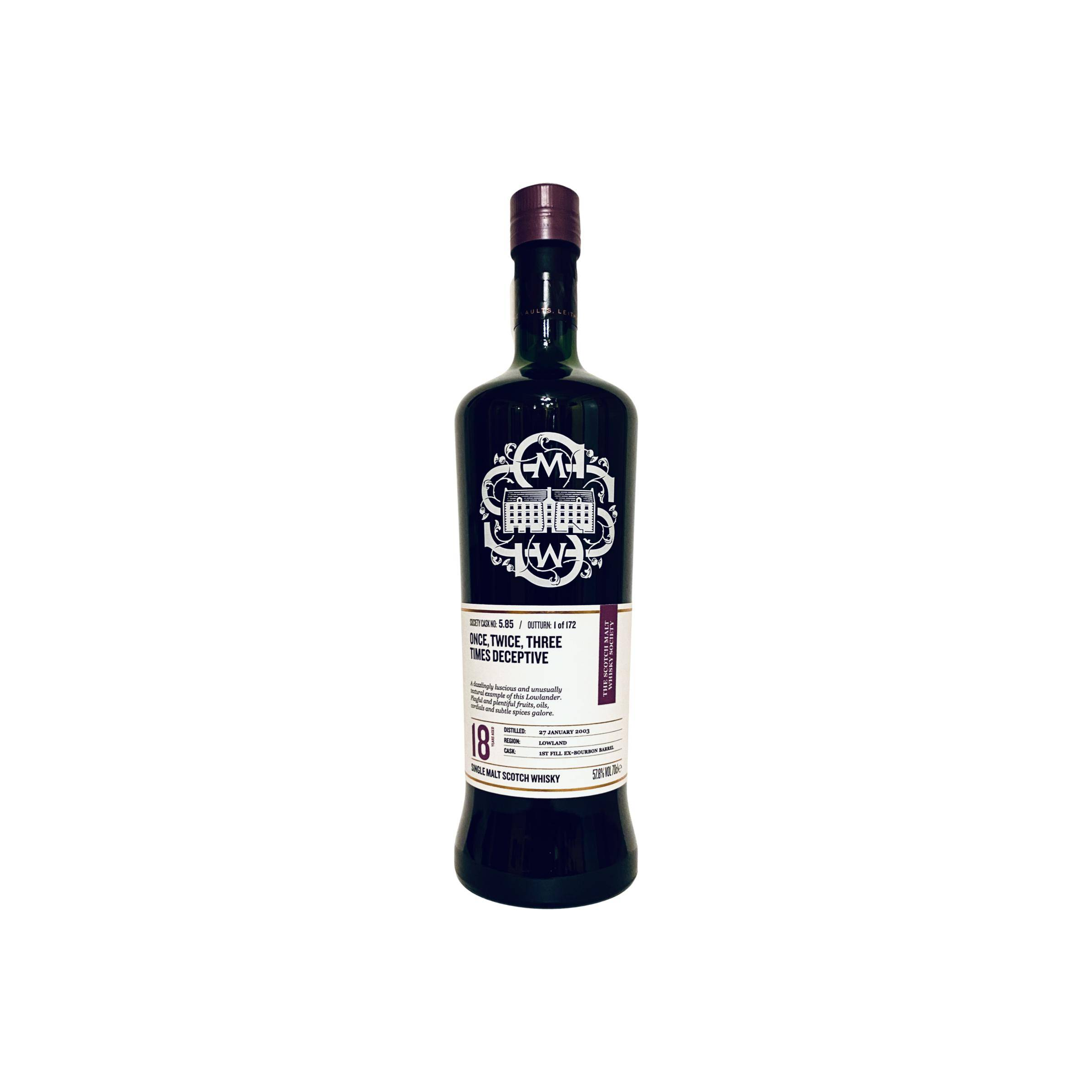 The Scotch Malt Whisky Society 2003 18 Years Single Malt Whisky