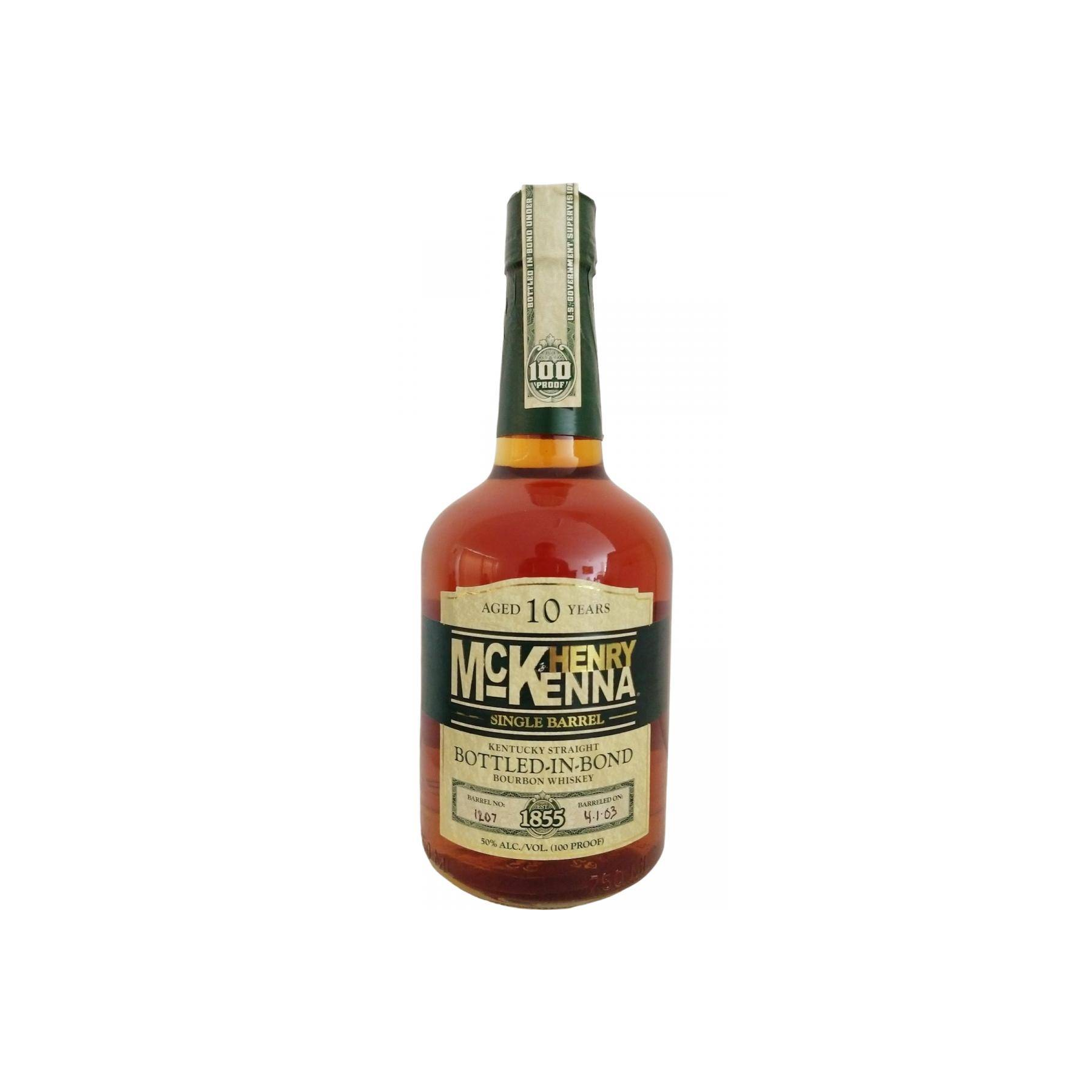 Henry McKenna Single Cask 2003 10 Years Bourbon Whisky