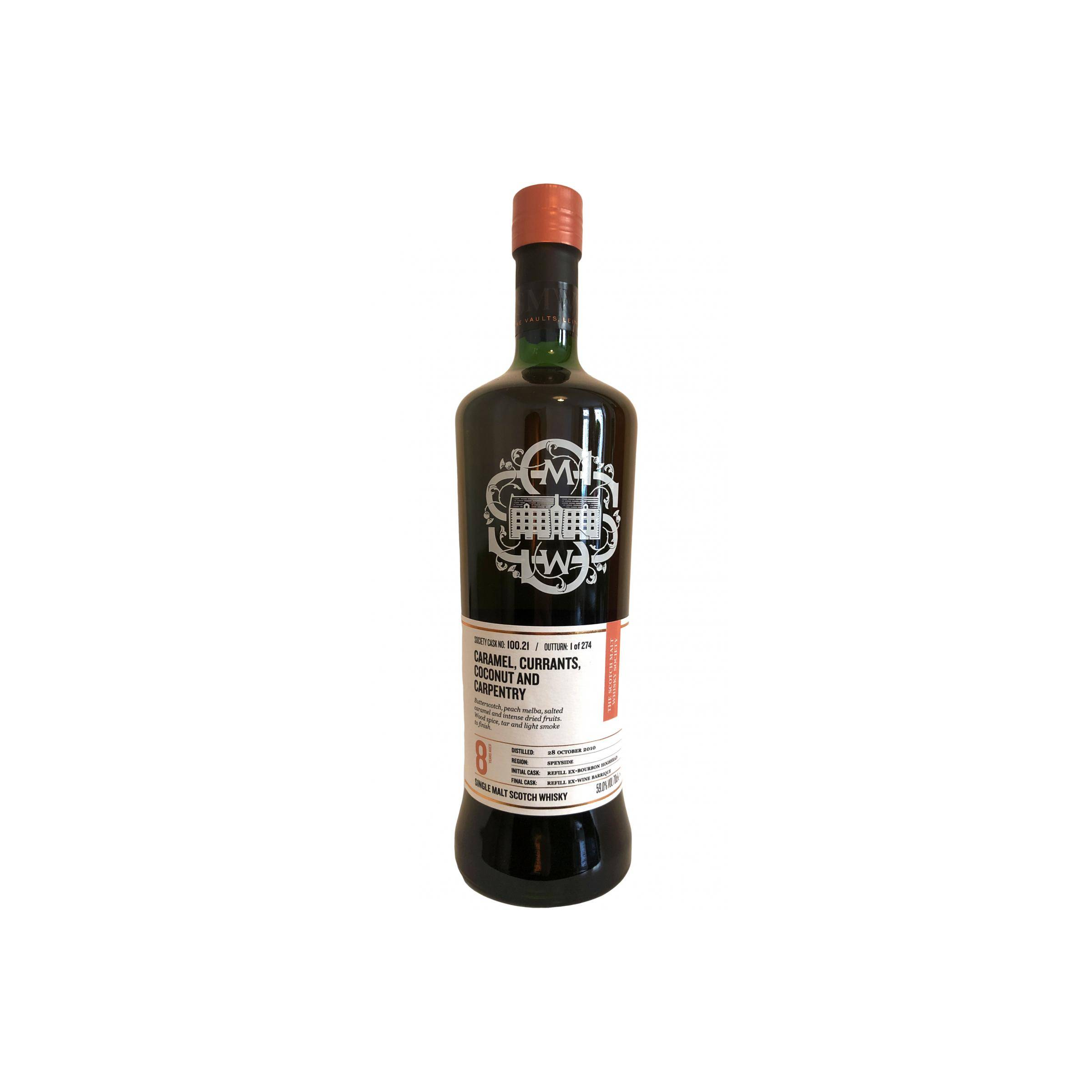 The Scotch Malt Whisky Society 2010 8 Years Single Malt Whisky