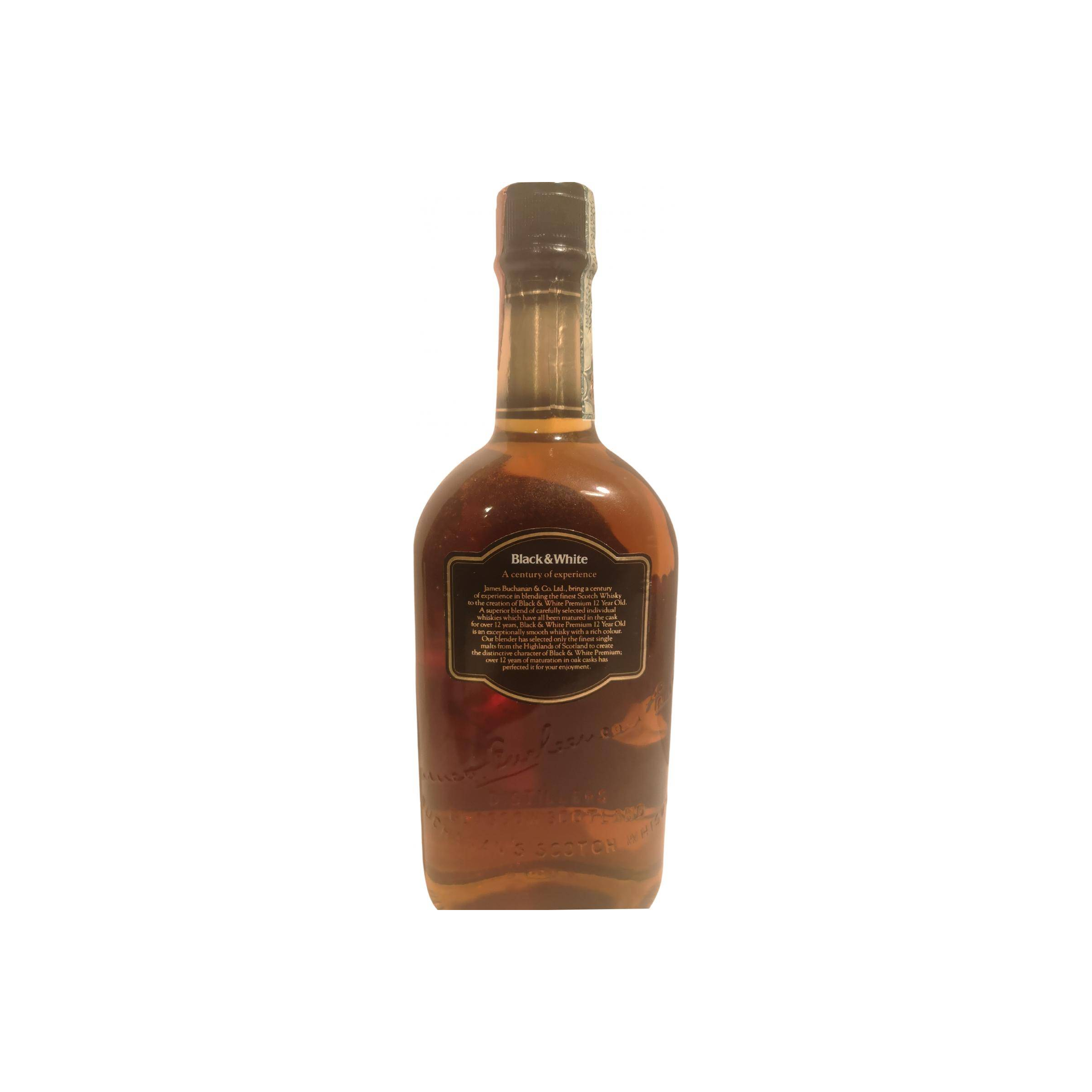 Black & White 12 Years Blended Whisky 2